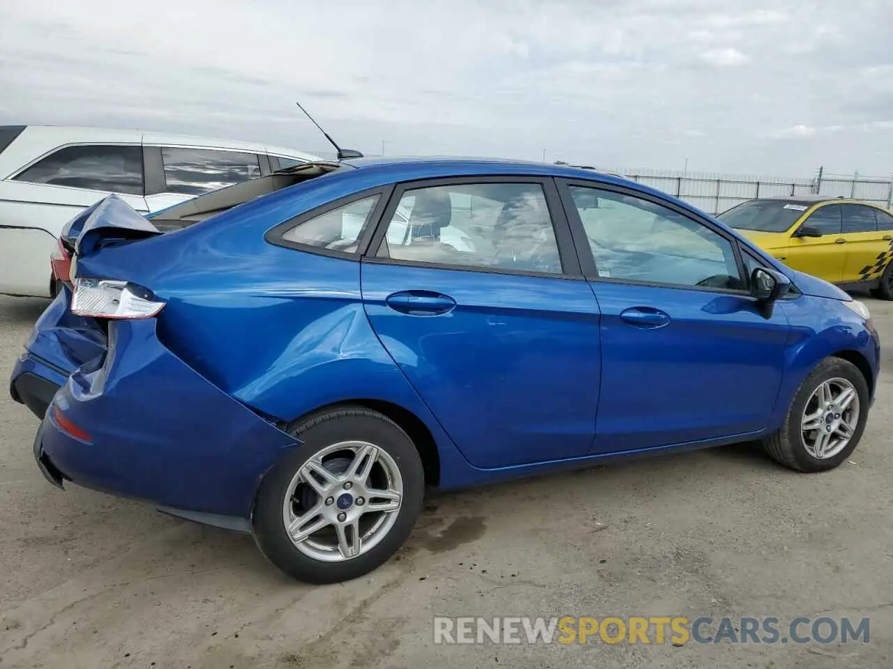 3 Photograph of a damaged car 3FADP4BJ7KM156150 FORD FIESTA 2019