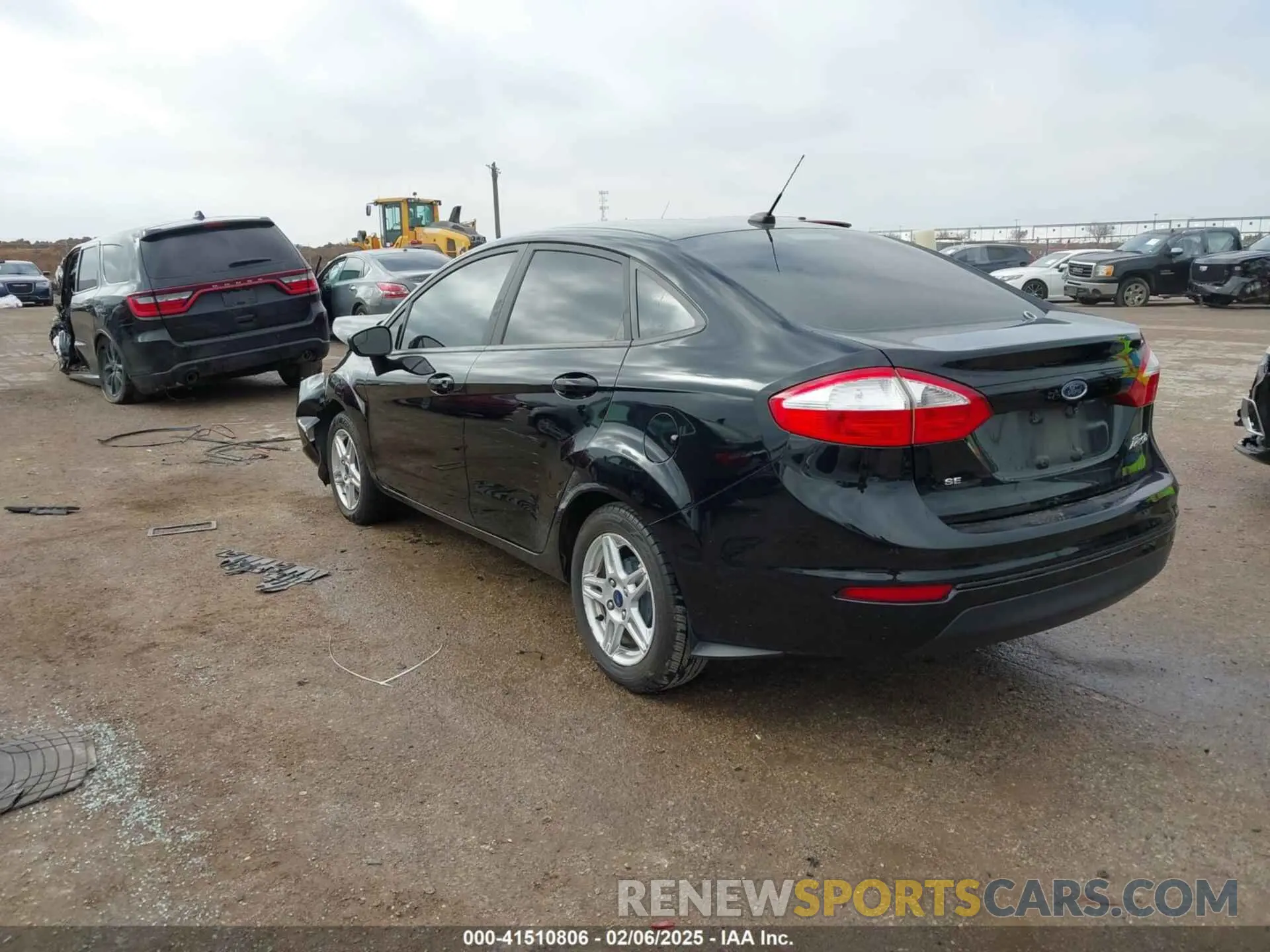 3 Photograph of a damaged car 3FADP4BJ7KM158142 FORD FIESTA 2019