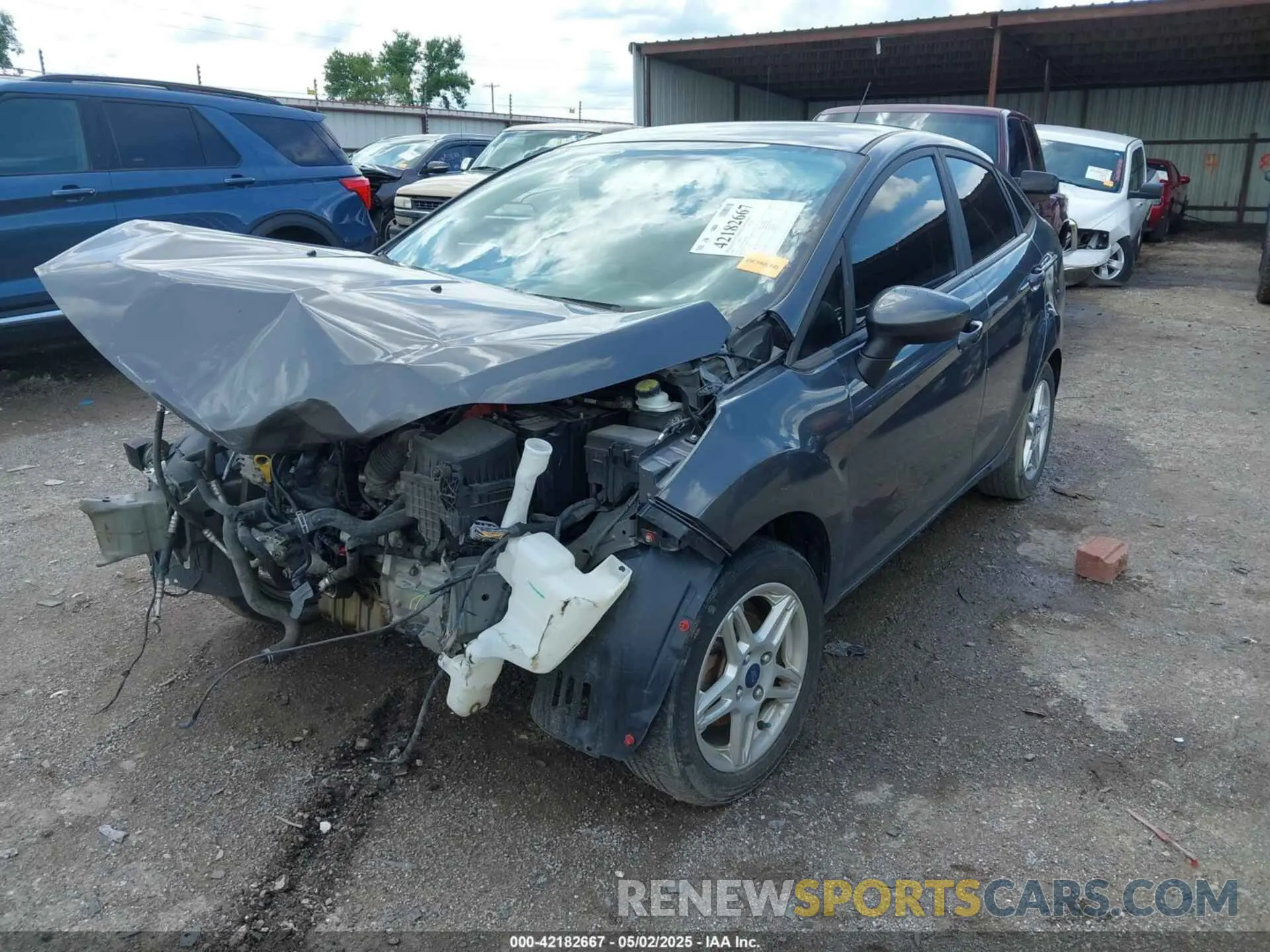 2 Photograph of a damaged car 3FADP4BJ7KM163096 FORD FIESTA 2019