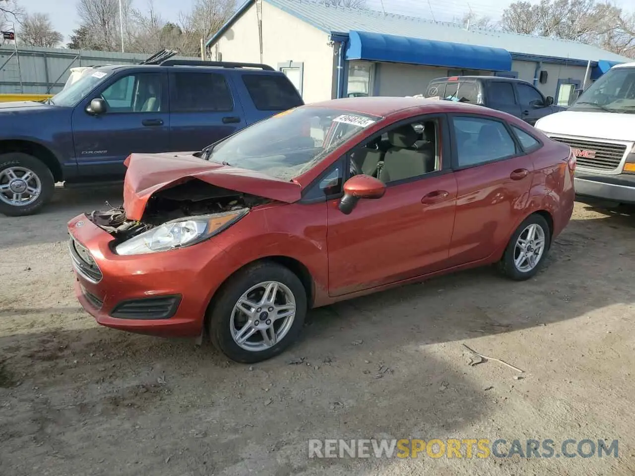 1 Photograph of a damaged car 3FADP4BJ7KM163440 FORD FIESTA 2019