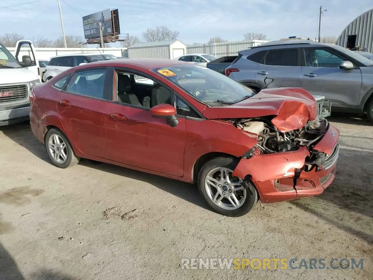 4 Photograph of a damaged car 3FADP4BJ7KM163440 FORD FIESTA 2019