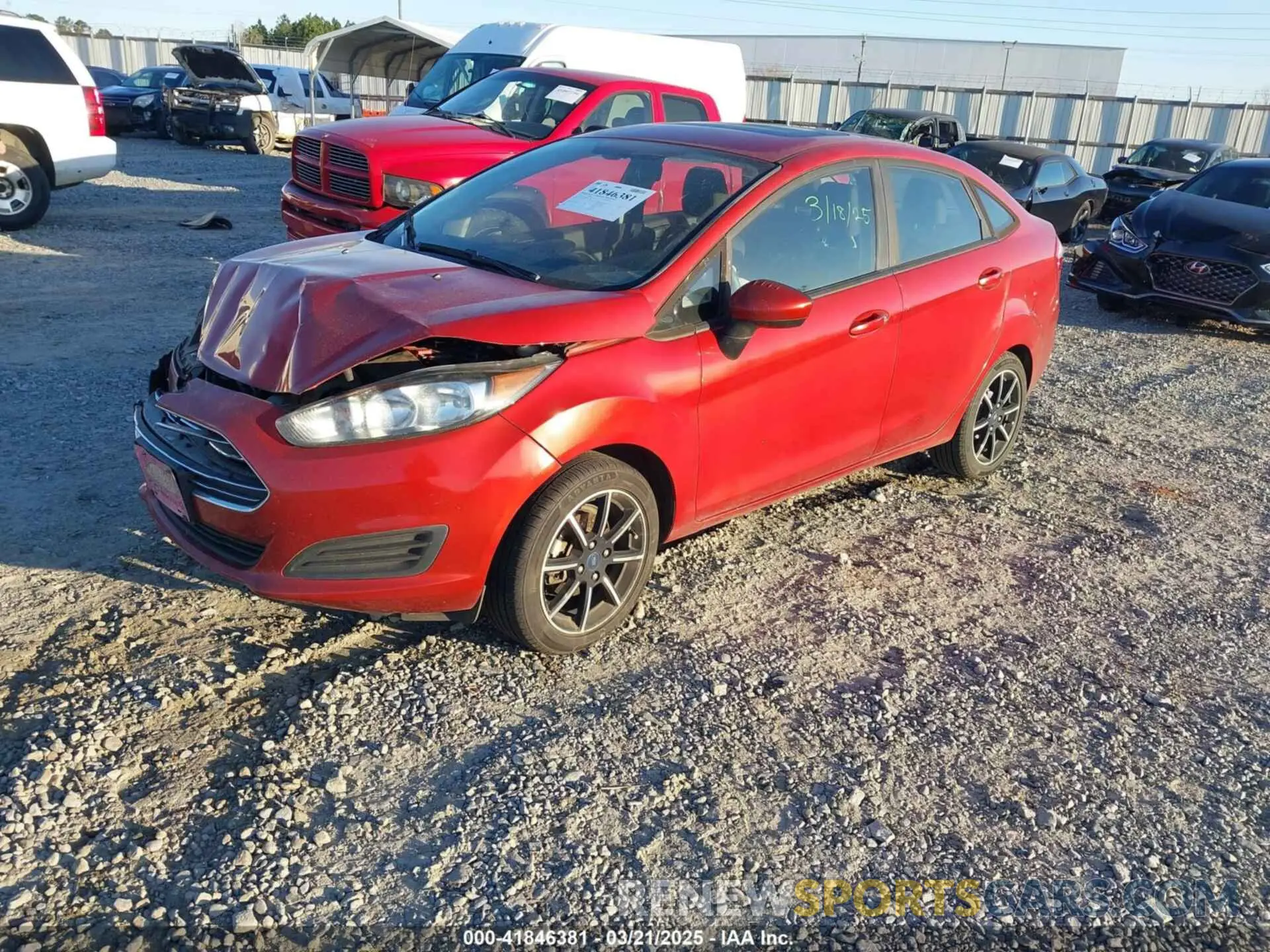 2 Photograph of a damaged car 3FADP4BJ7KM164586 FORD FIESTA 2019