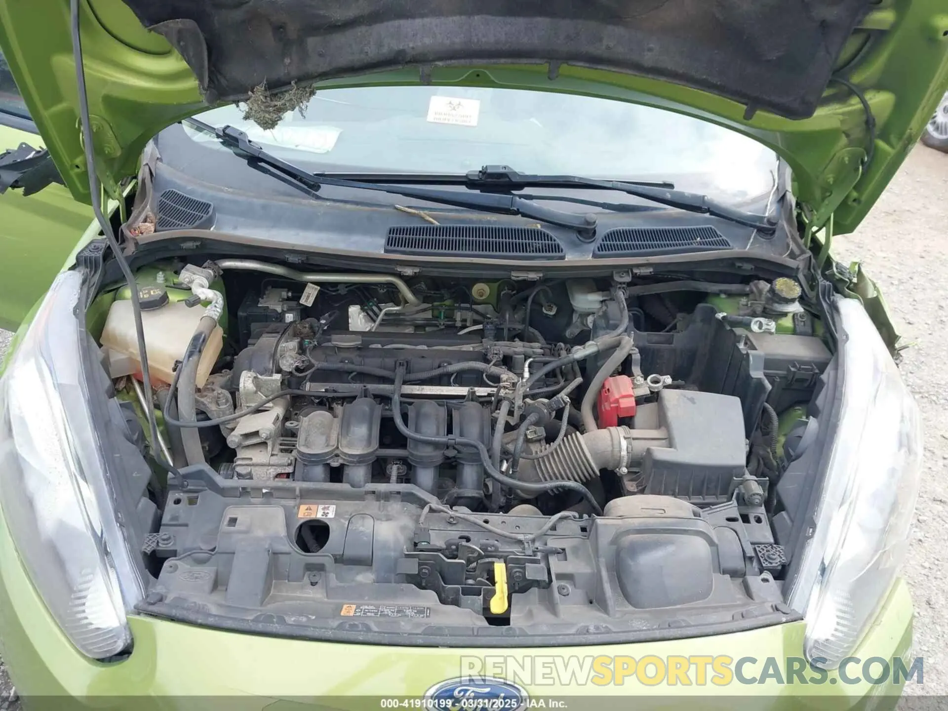 10 Photograph of a damaged car 3FADP4BJ8KM101433 FORD FIESTA 2019