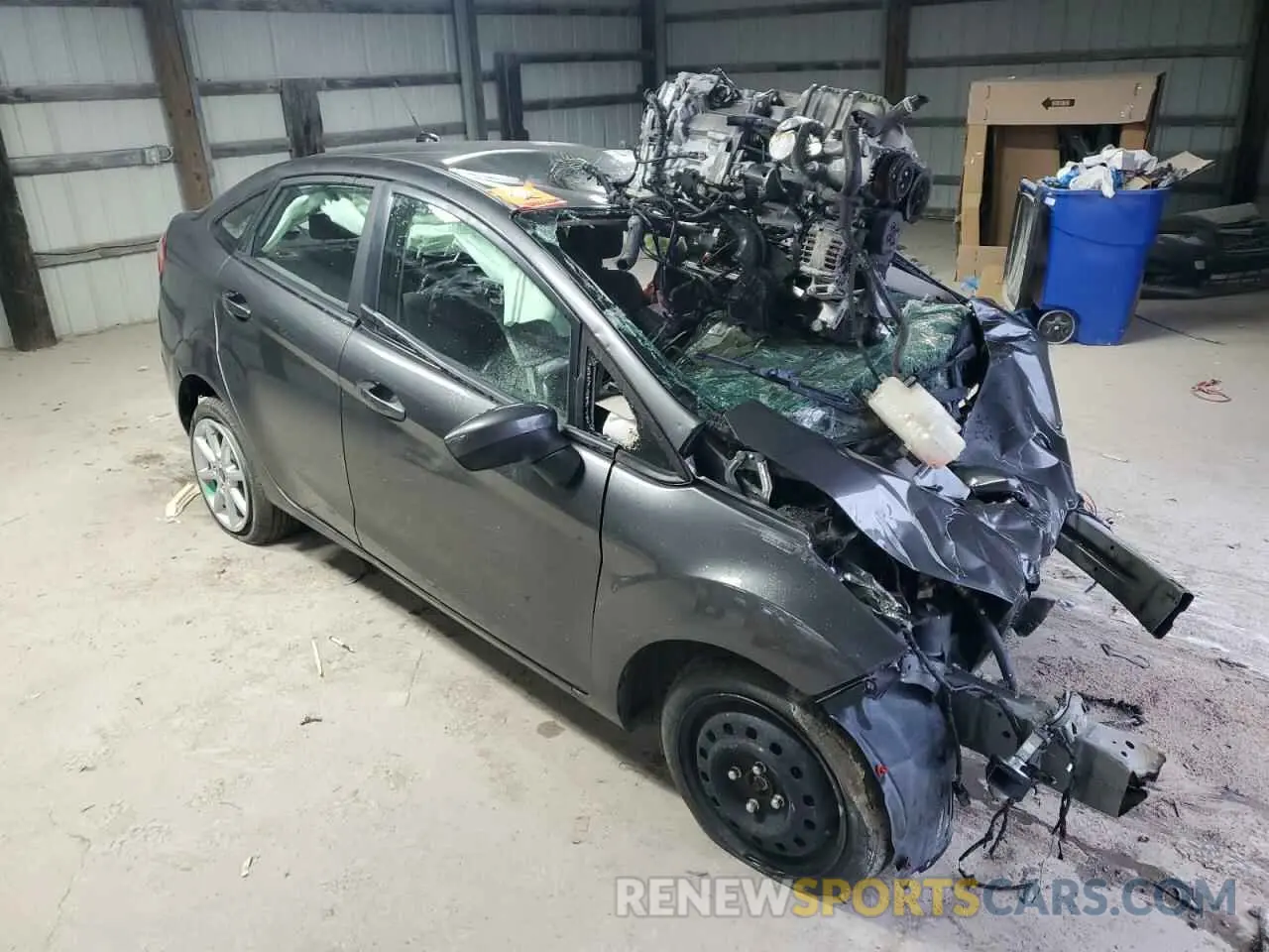 4 Photograph of a damaged car 3FADP4BJ8KM103215 FORD FIESTA 2019