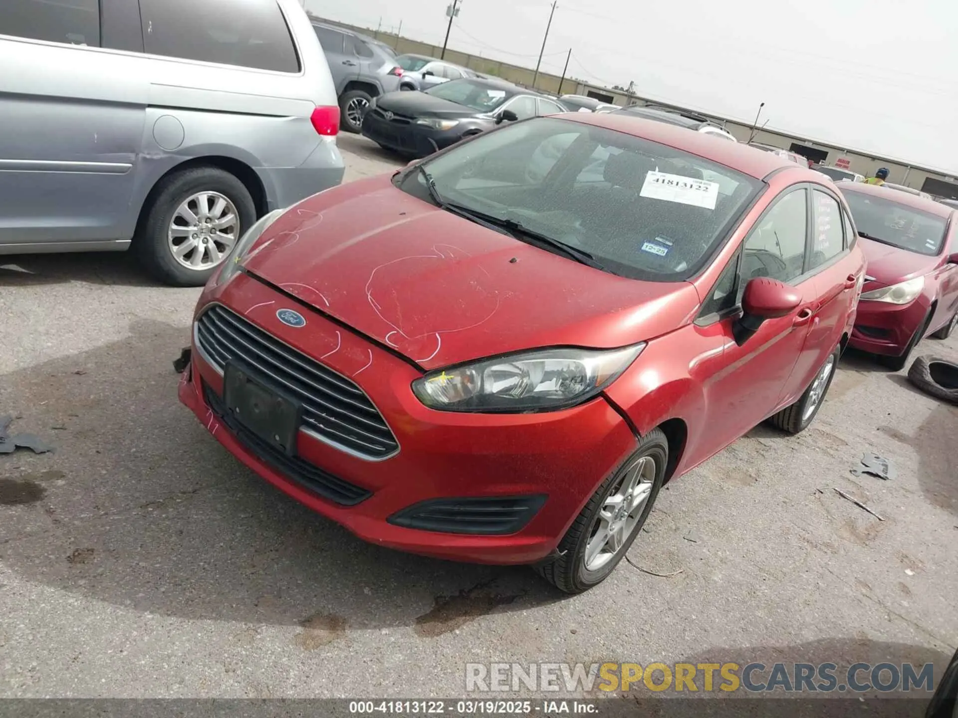 2 Photograph of a damaged car 3FADP4BJ8KM104669 FORD FIESTA 2019