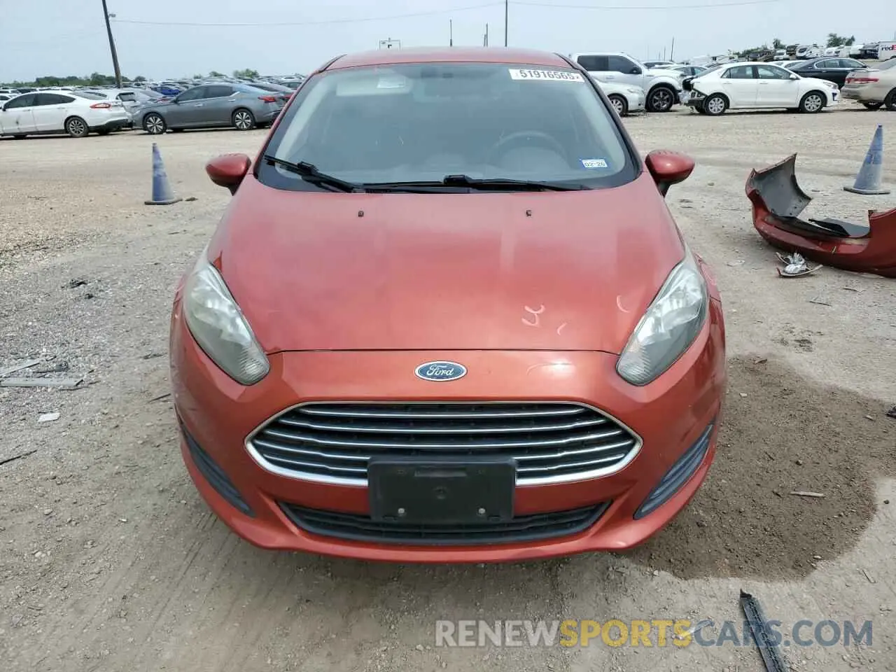 5 Photograph of a damaged car 3FADP4BJ8KM119933 FORD FIESTA 2019