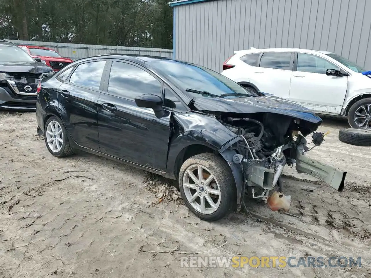 4 Photograph of a damaged car 3FADP4BJ8KM130558 FORD FIESTA 2019