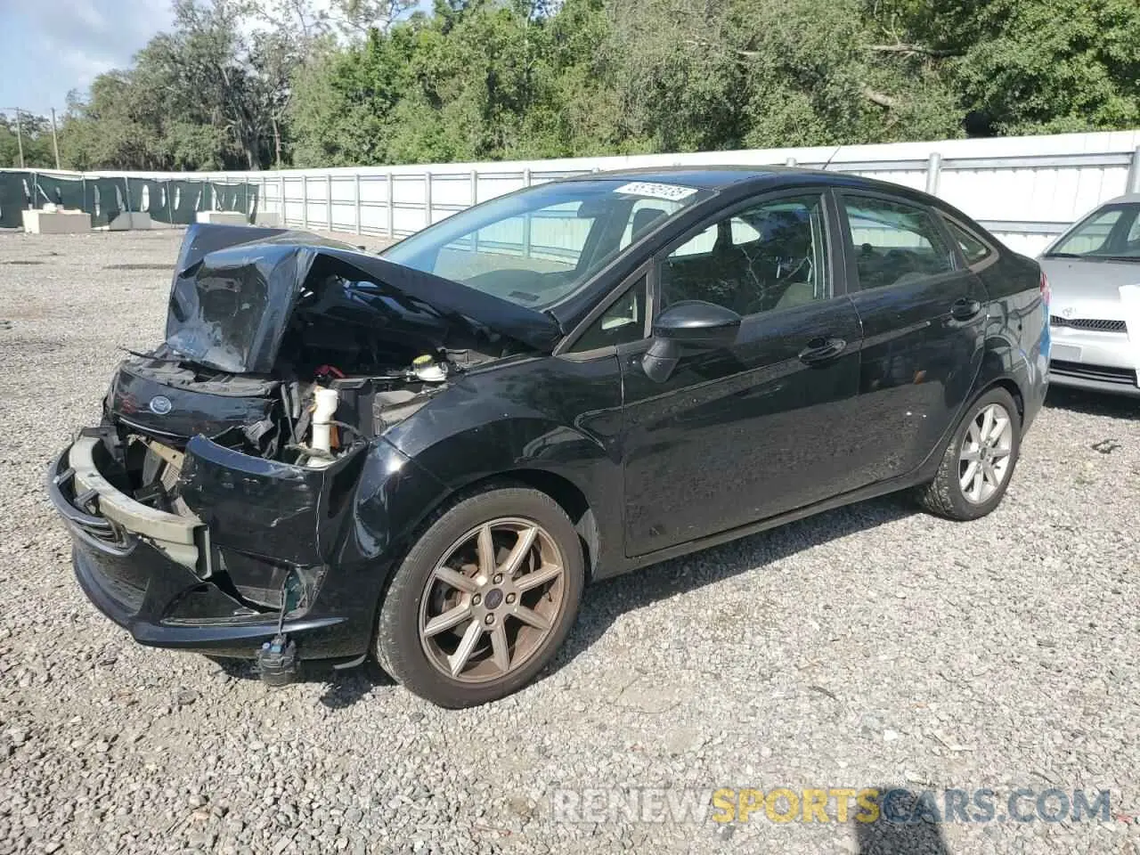 1 Photograph of a damaged car 3FADP4BJ8KM143519 FORD FIESTA 2019