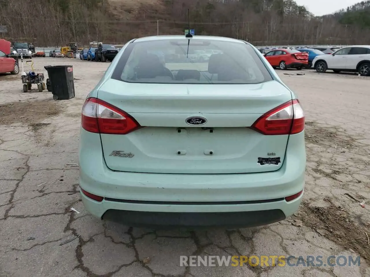 6 Photograph of a damaged car 3FADP4BJ8KM146906 FORD FIESTA 2019