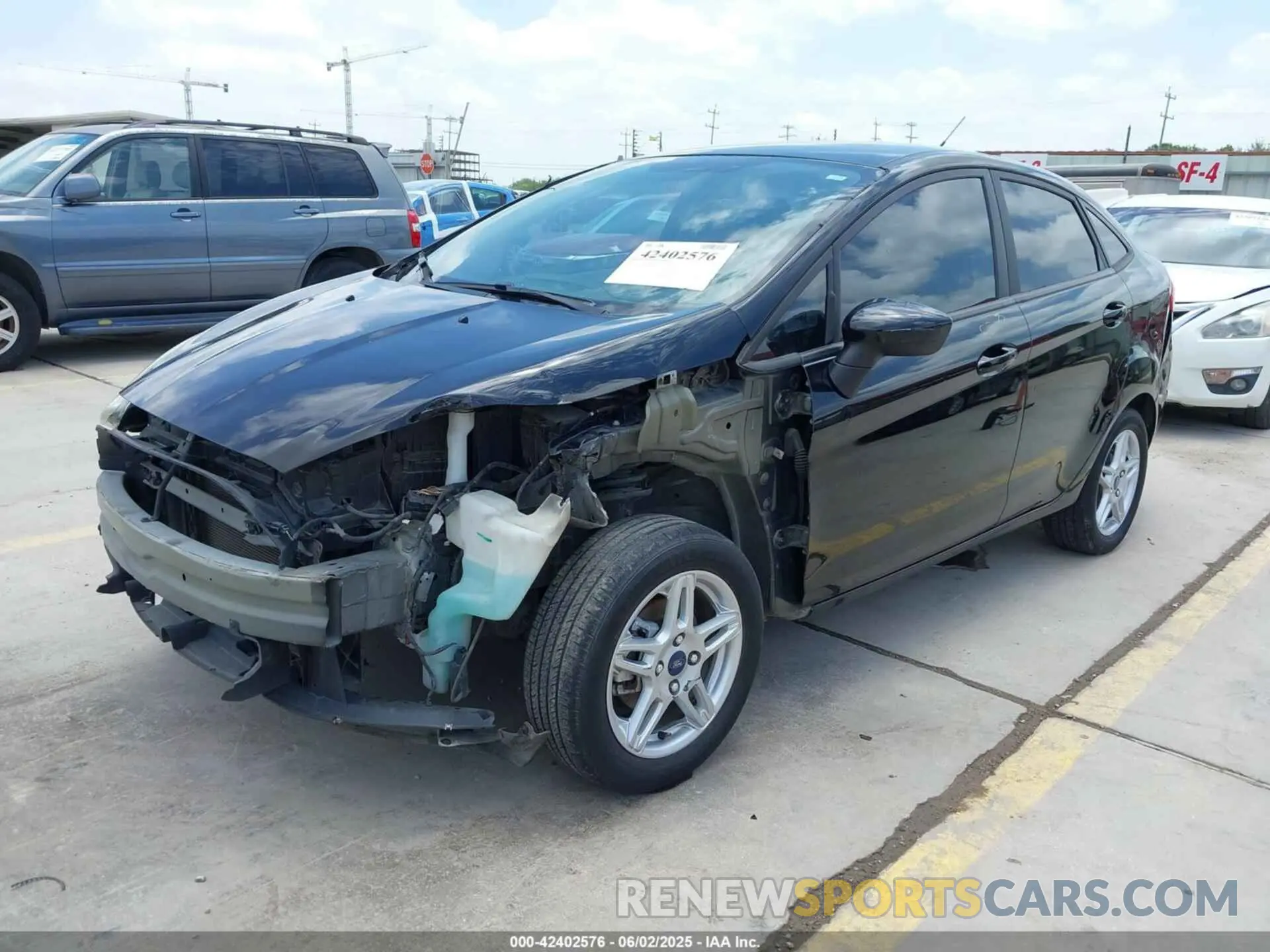 2 Photograph of a damaged car 3FADP4BJ8KM162894 FORD FIESTA 2019