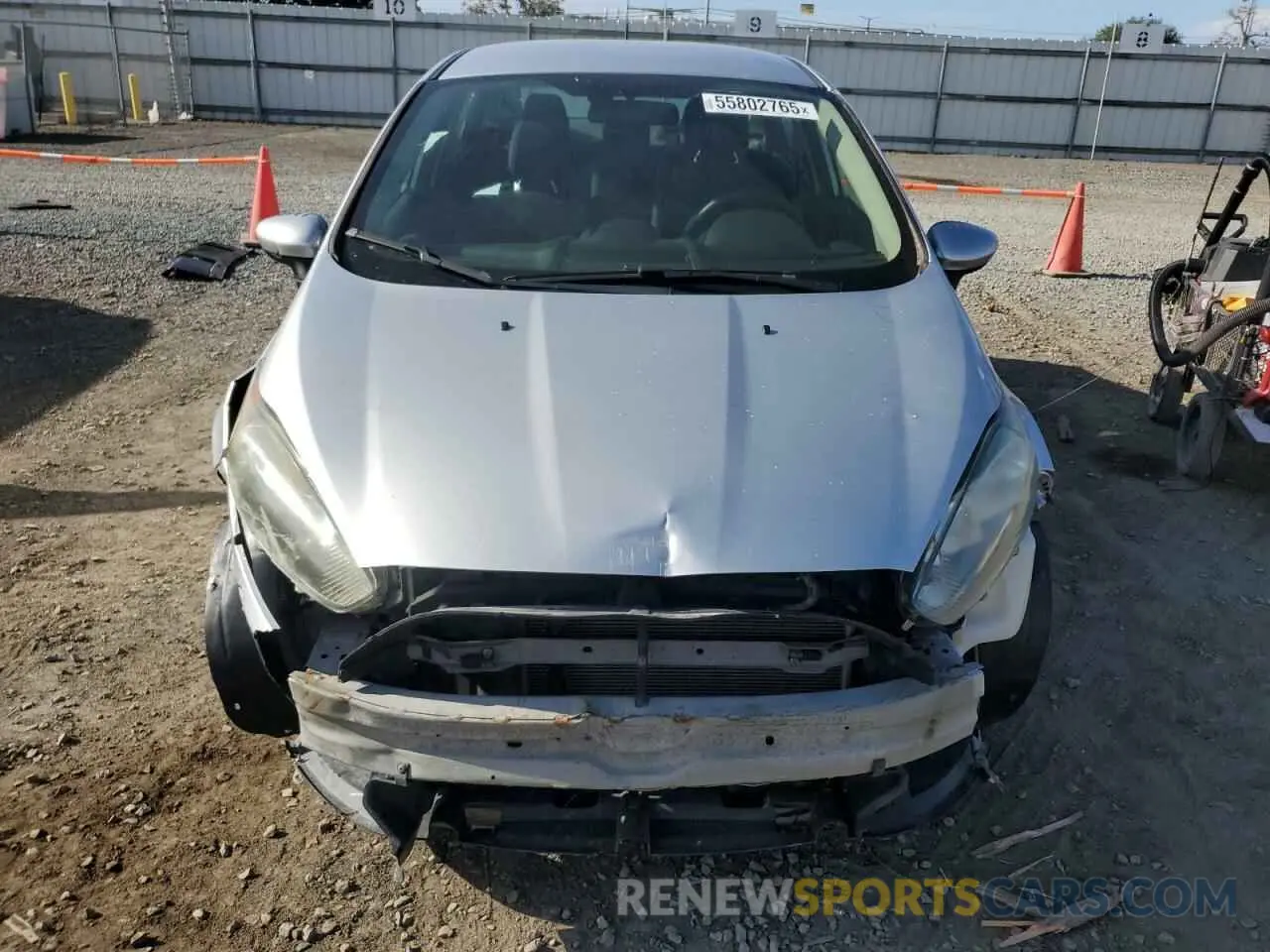 5 Photograph of a damaged car 3FADP4BJ8KM163866 FORD FIESTA 2019