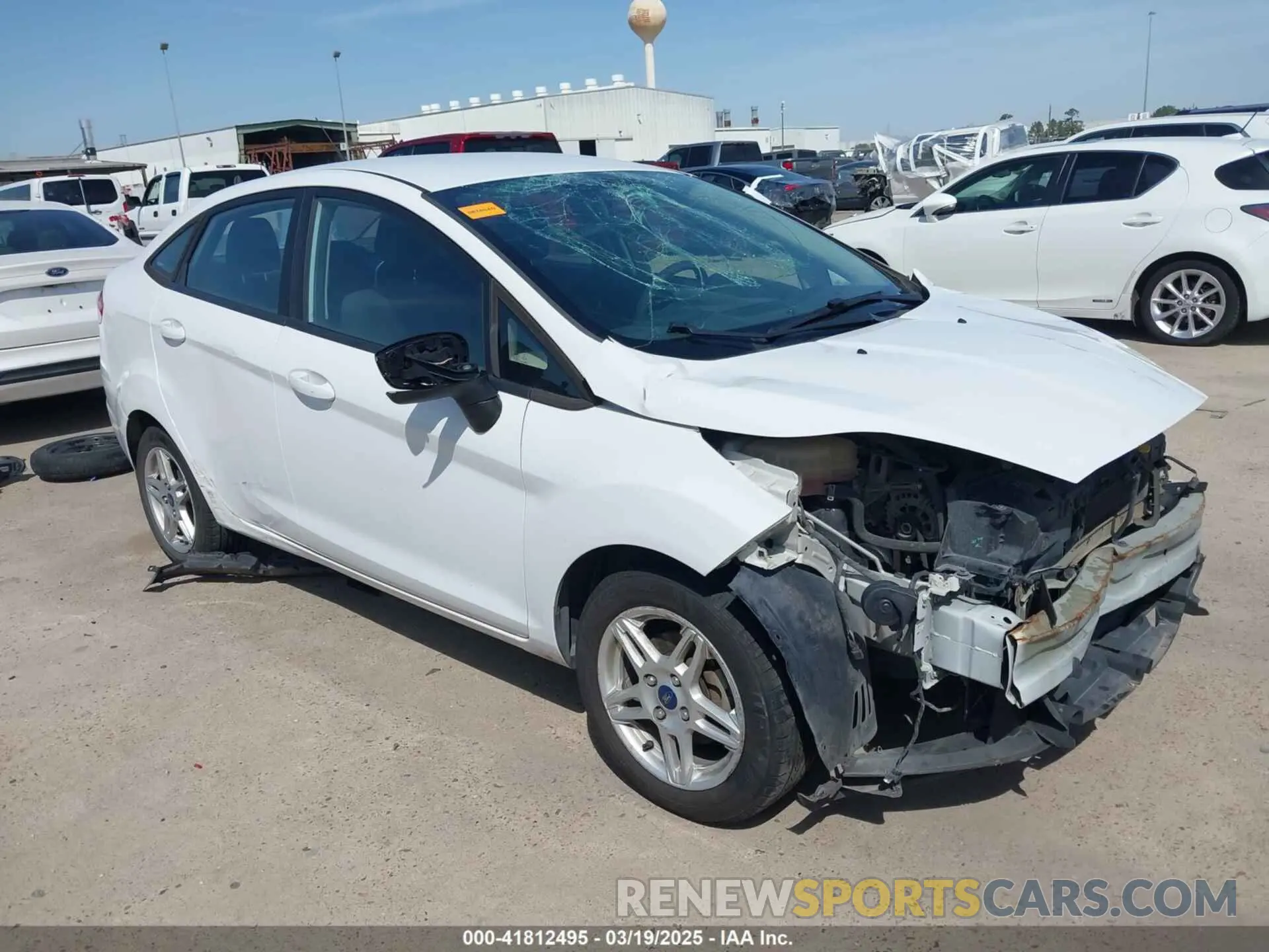 1 Photograph of a damaged car 3FADP4BJ9KM101506 FORD FIESTA 2019