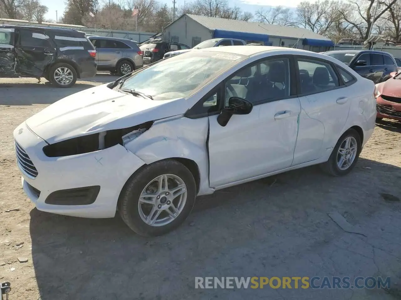 1 Photograph of a damaged car 3FADP4BJ9KM101585 FORD FIESTA 2019