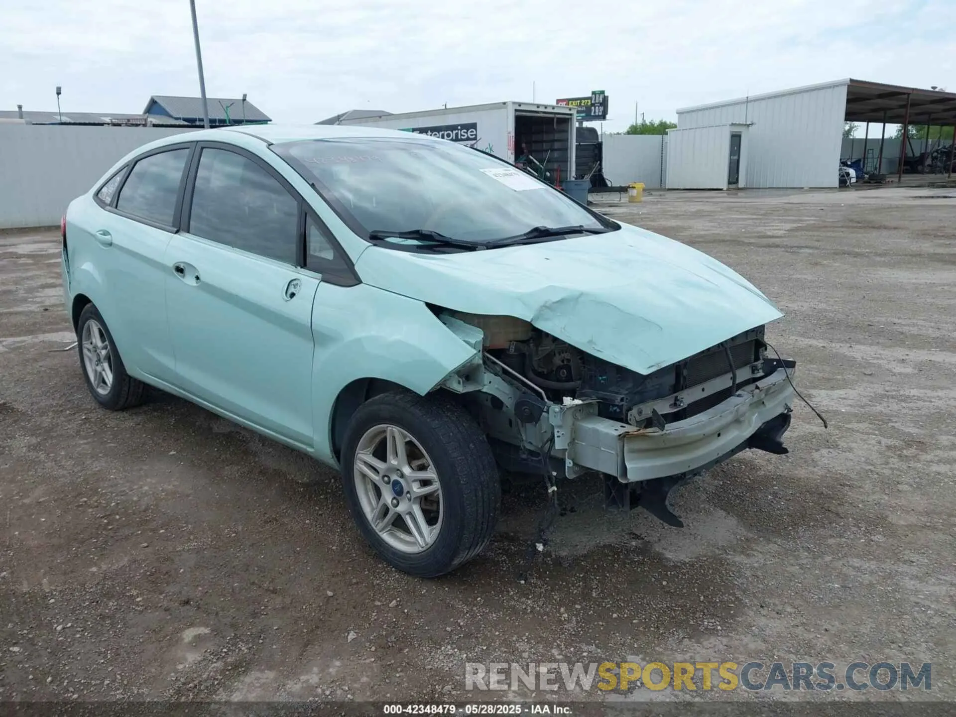 1 Photograph of a damaged car 3FADP4BJ9KM111954 FORD FIESTA 2019