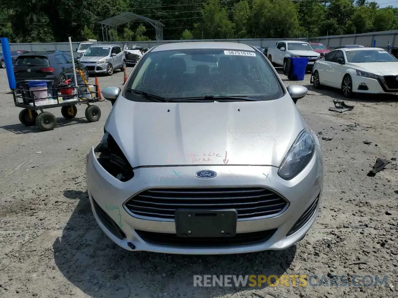 5 Photograph of a damaged car 3FADP4BJ9KM114076 FORD FIESTA 2019