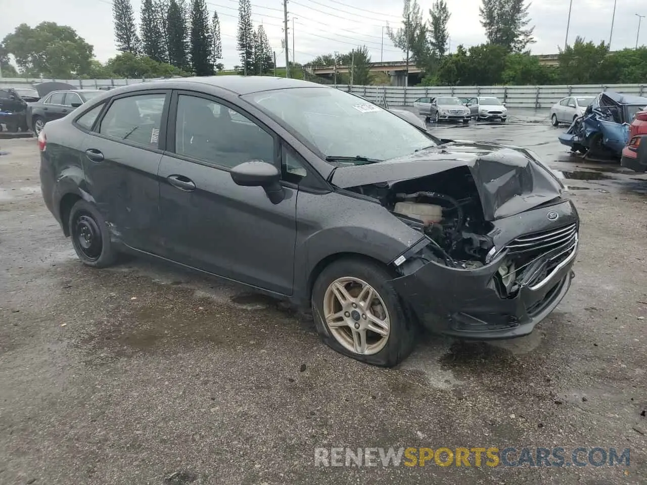 4 Photograph of a damaged car 3FADP4BJ9KM119486 FORD FIESTA 2019