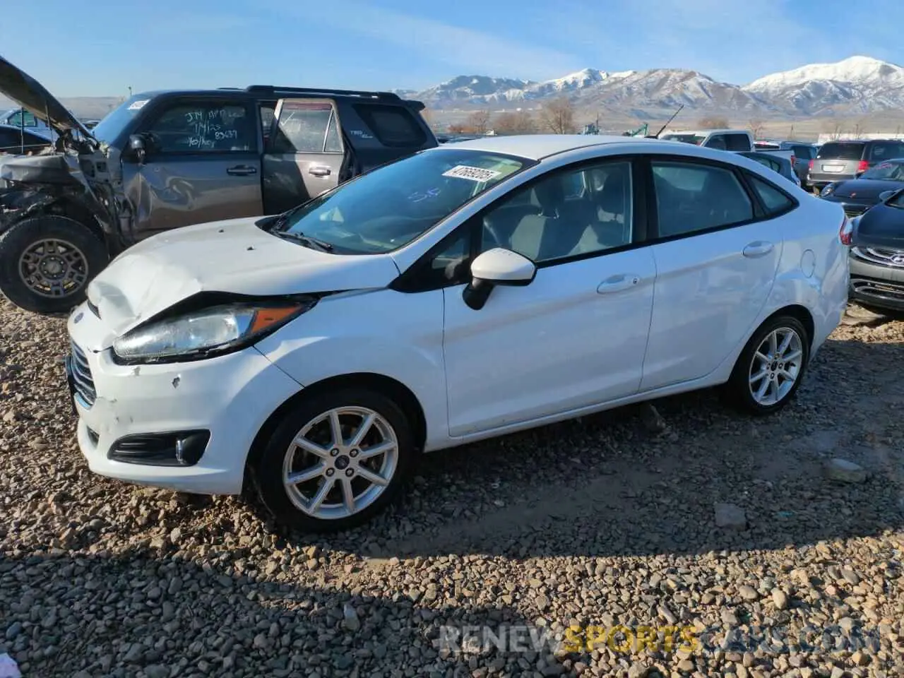 1 Photograph of a damaged car 3FADP4BJ9KM124350 FORD FIESTA 2019