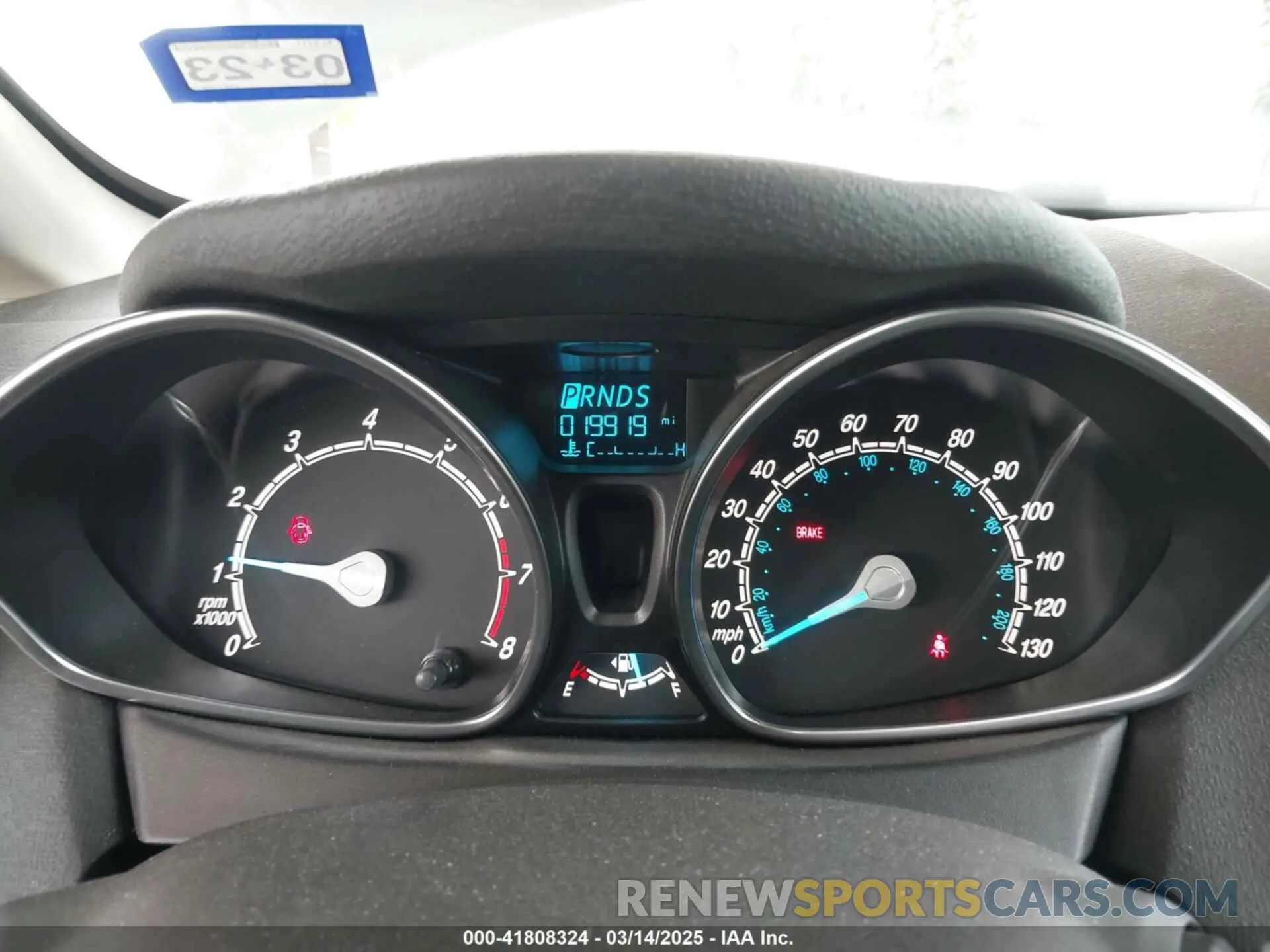 7 Photograph of a damaged car 3FADP4BJ9KM135249 FORD FIESTA 2019