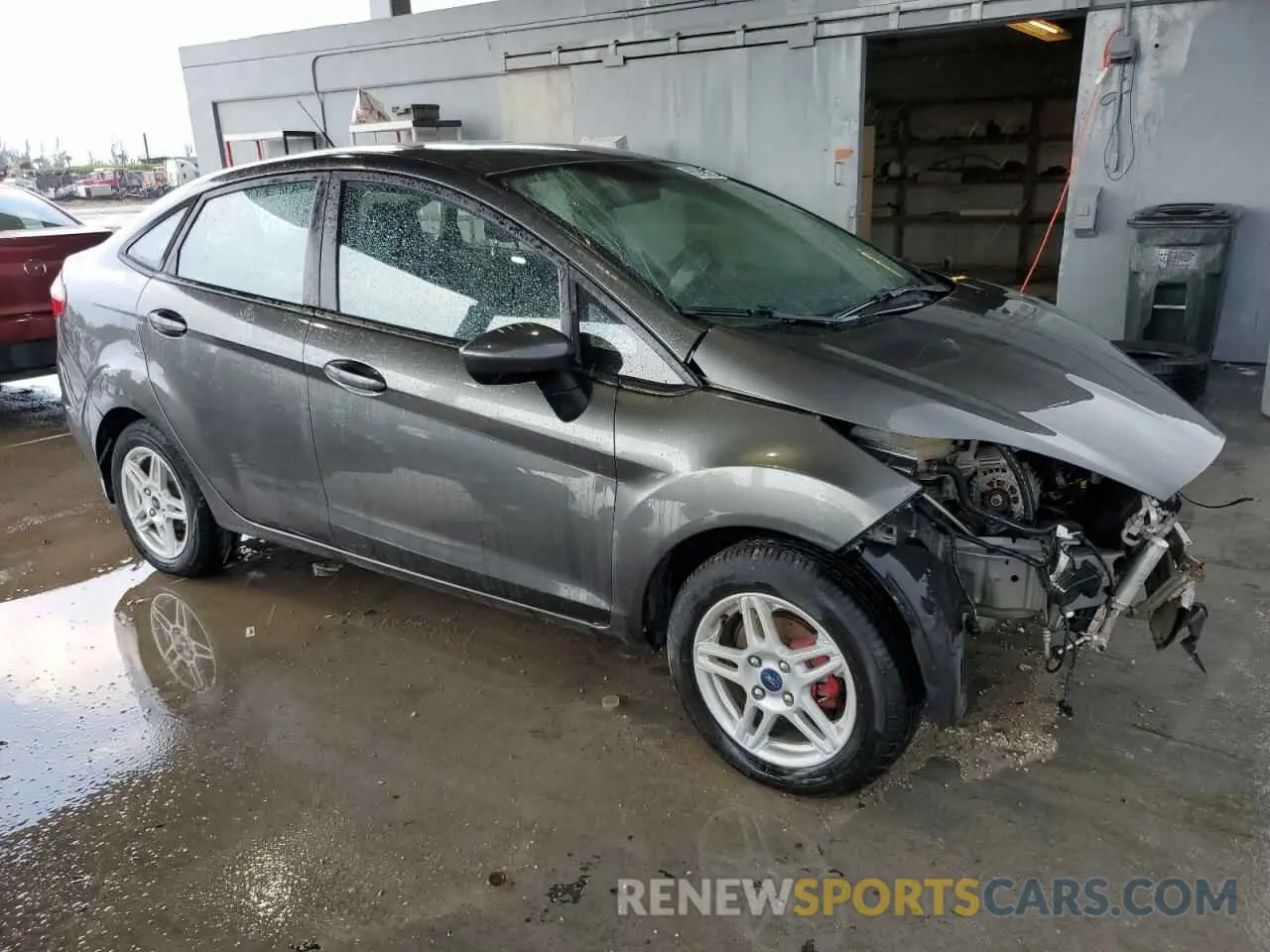 4 Photograph of a damaged car 3FADP4BJ9KM151077 FORD FIESTA 2019