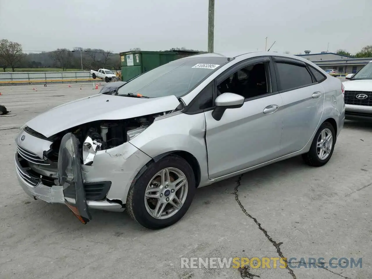 1 Photograph of a damaged car 3FADP4BJXKM100915 FORD FIESTA 2019