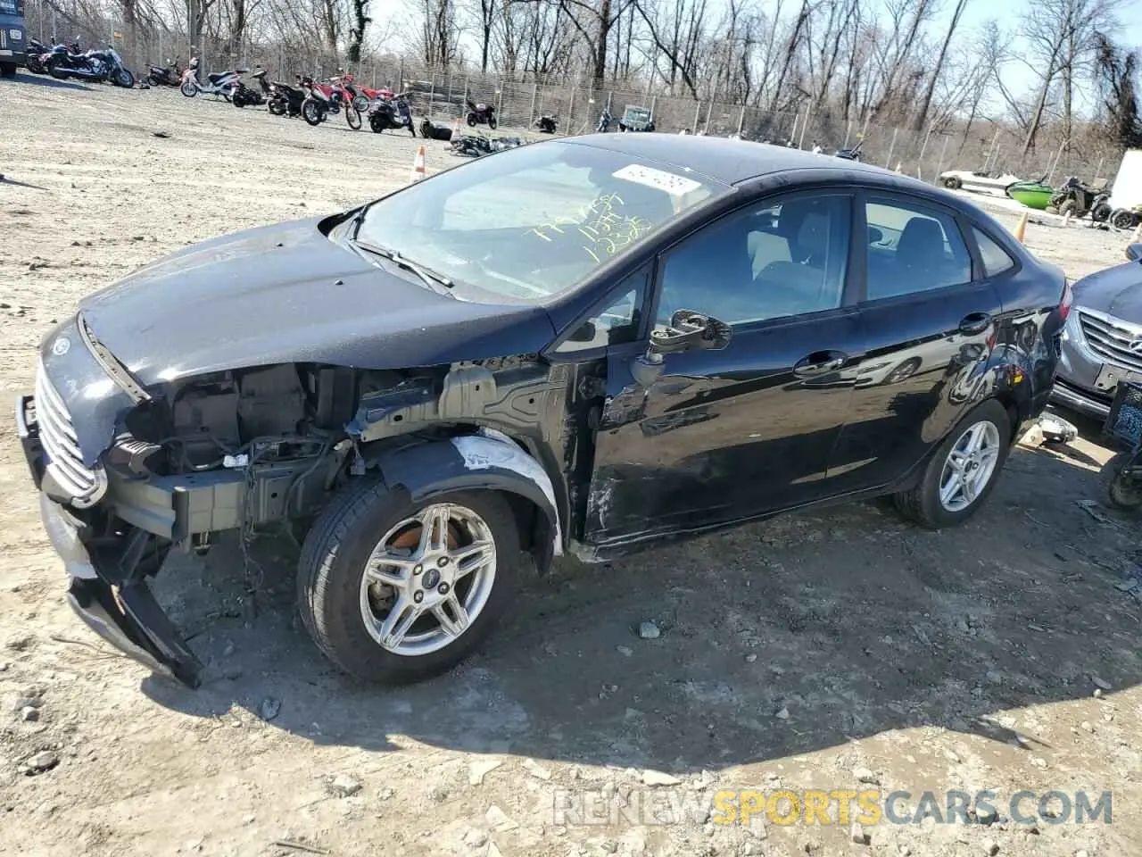 1 Photograph of a damaged car 3FADP4BJXKM119240 FORD FIESTA 2019