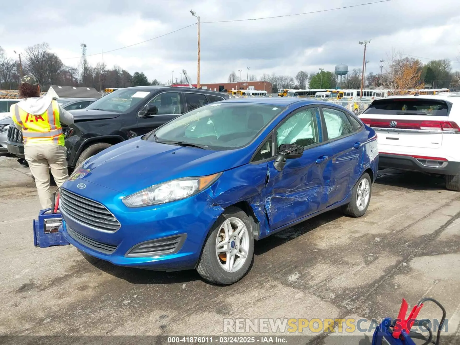 2 Photograph of a damaged car 3FADP4BJXKM128486 FORD FIESTA 2019