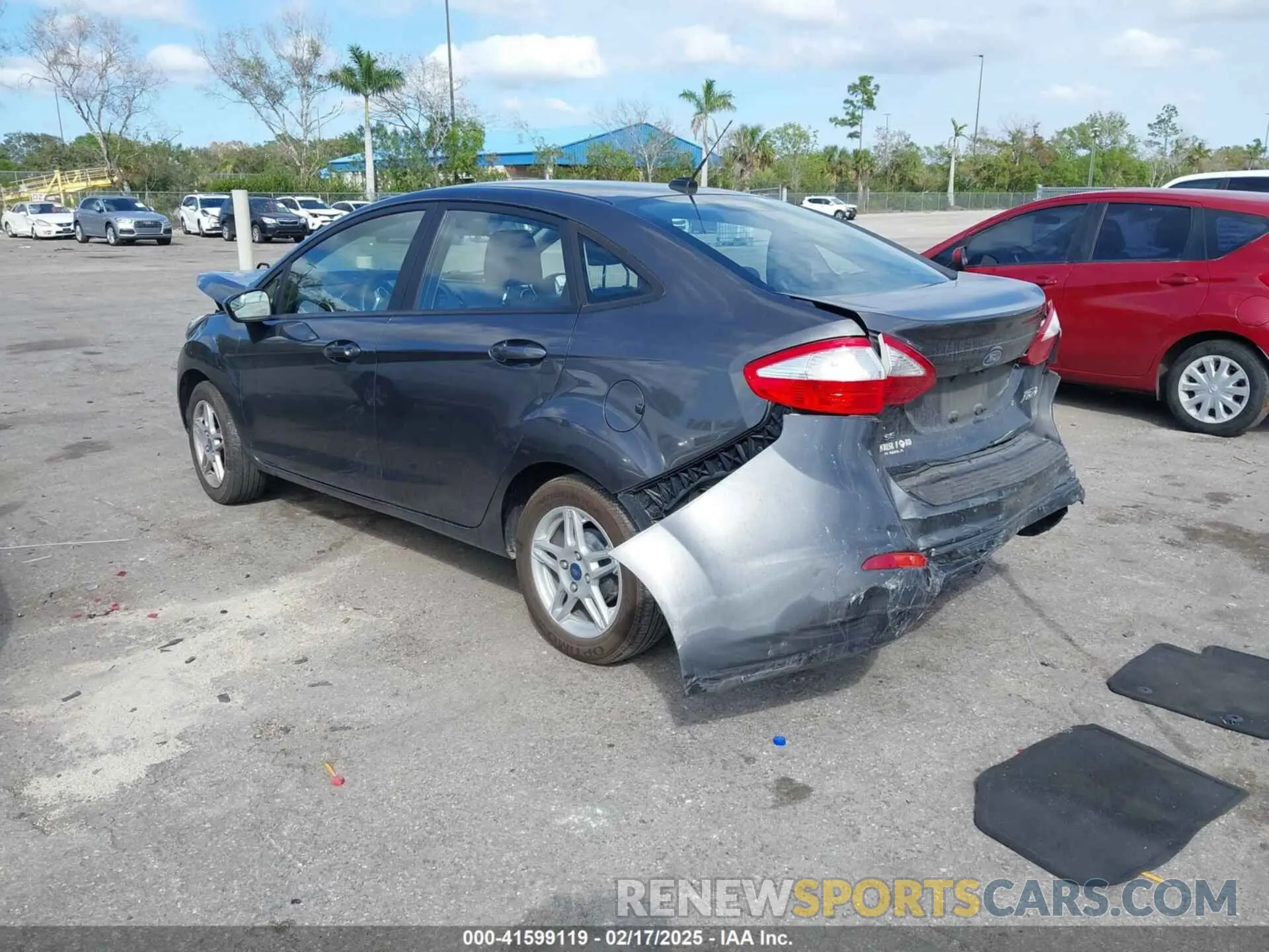 3 Photograph of a damaged car 3FADP4BJXKM131744 FORD FIESTA 2019