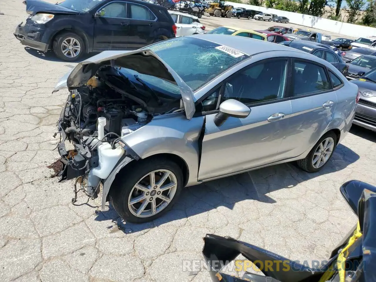 1 Photograph of a damaged car 3FADP4BJXKM137365 FORD FIESTA 2019