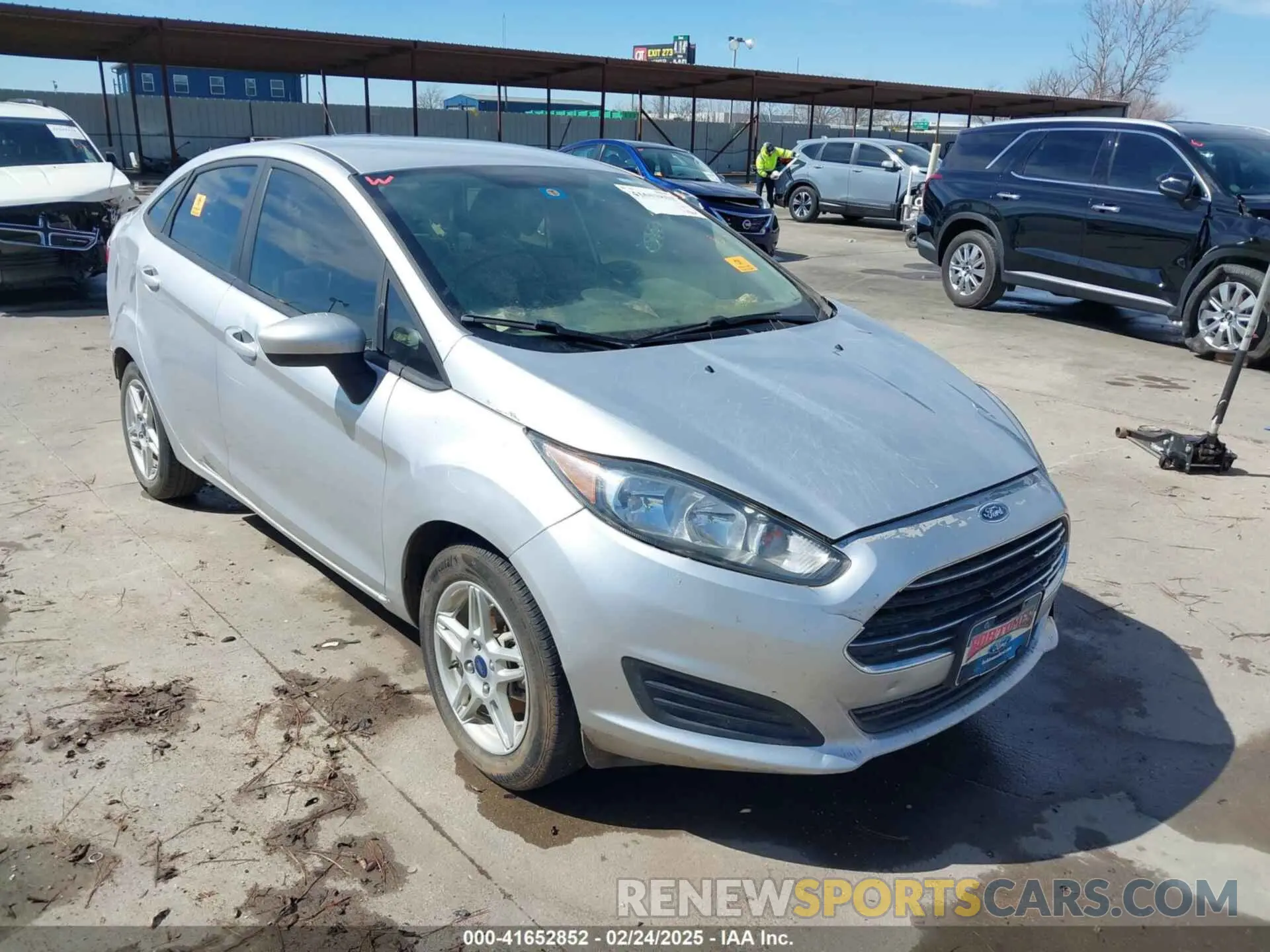 1 Photograph of a damaged car 3FADP4BJXKM146258 FORD FIESTA 2019