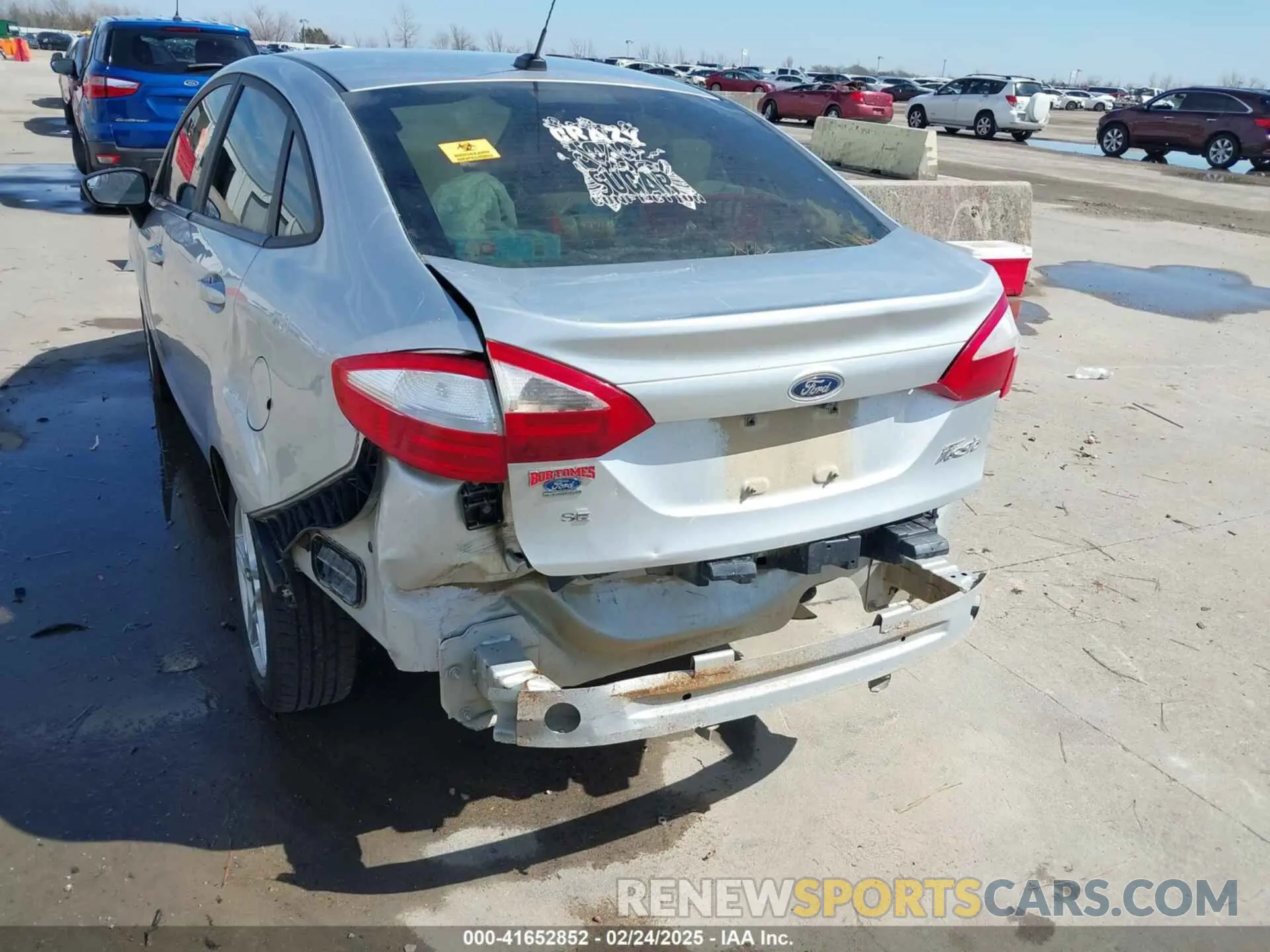 6 Photograph of a damaged car 3FADP4BJXKM146258 FORD FIESTA 2019