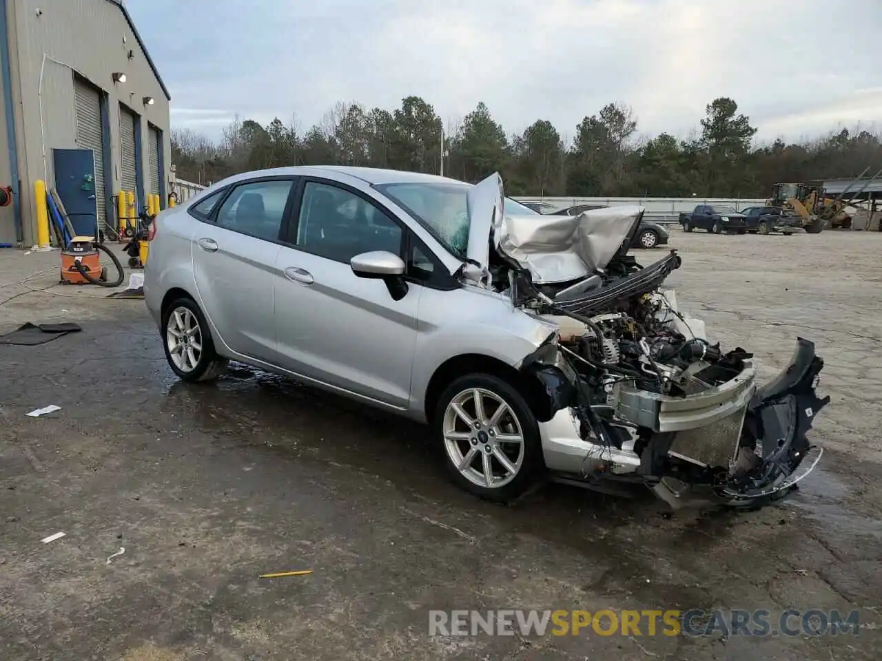 4 Photograph of a damaged car 3FADP4BJXKM160399 FORD FIESTA 2019