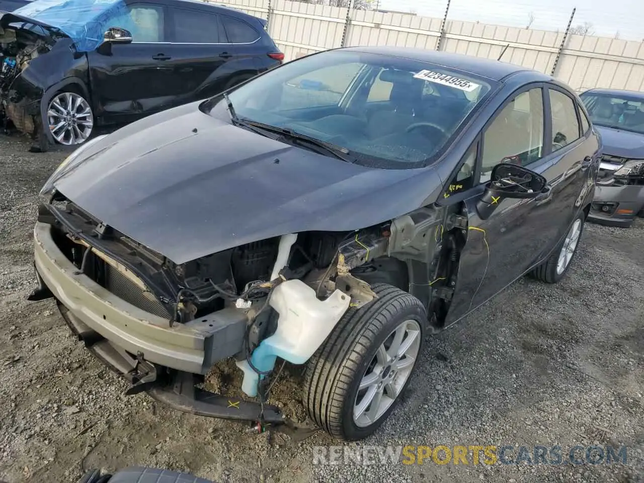 1 Photograph of a damaged car 3FADP4BJXKM160418 FORD FIESTA 2019