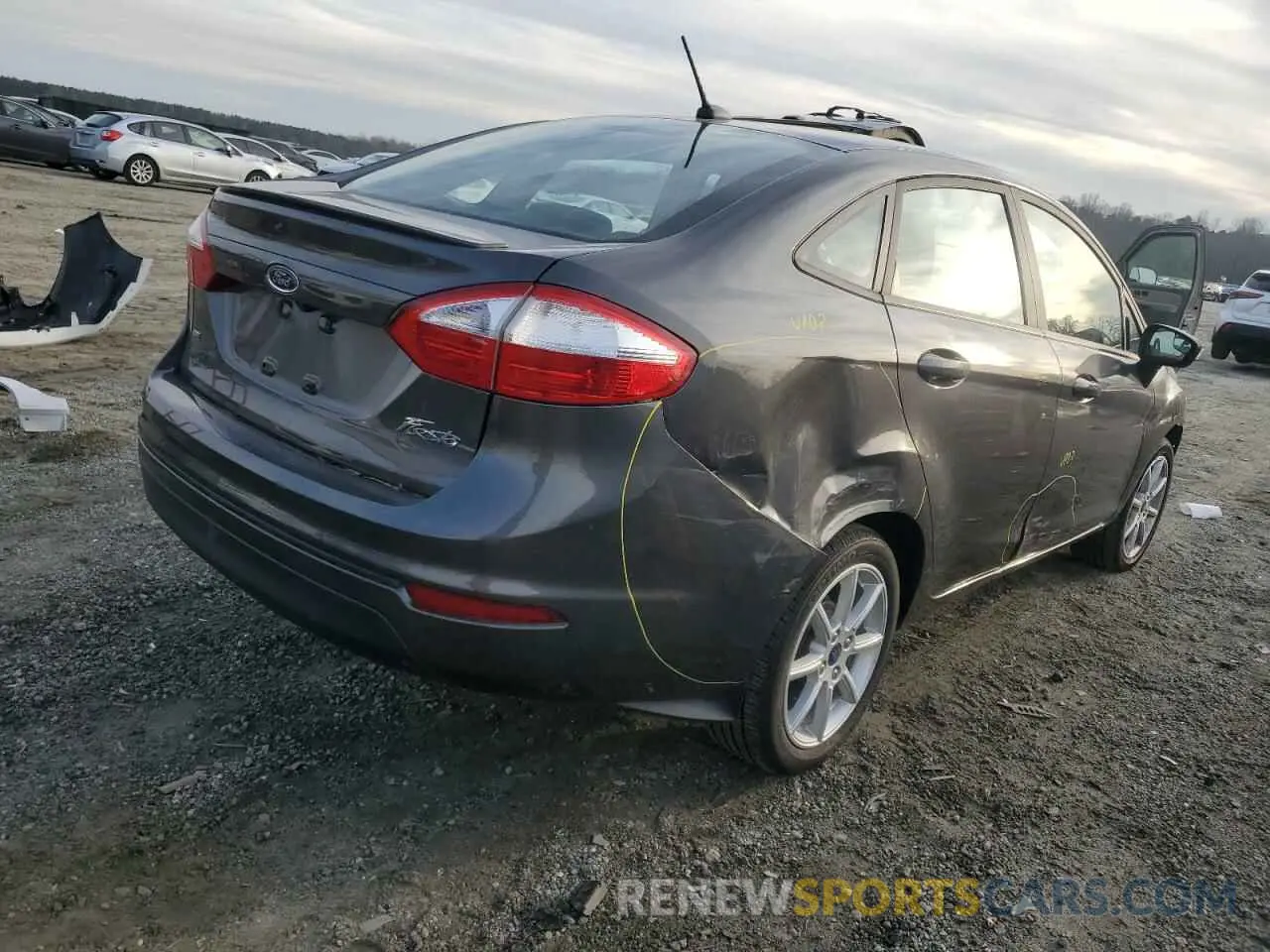3 Photograph of a damaged car 3FADP4BJXKM160418 FORD FIESTA 2019