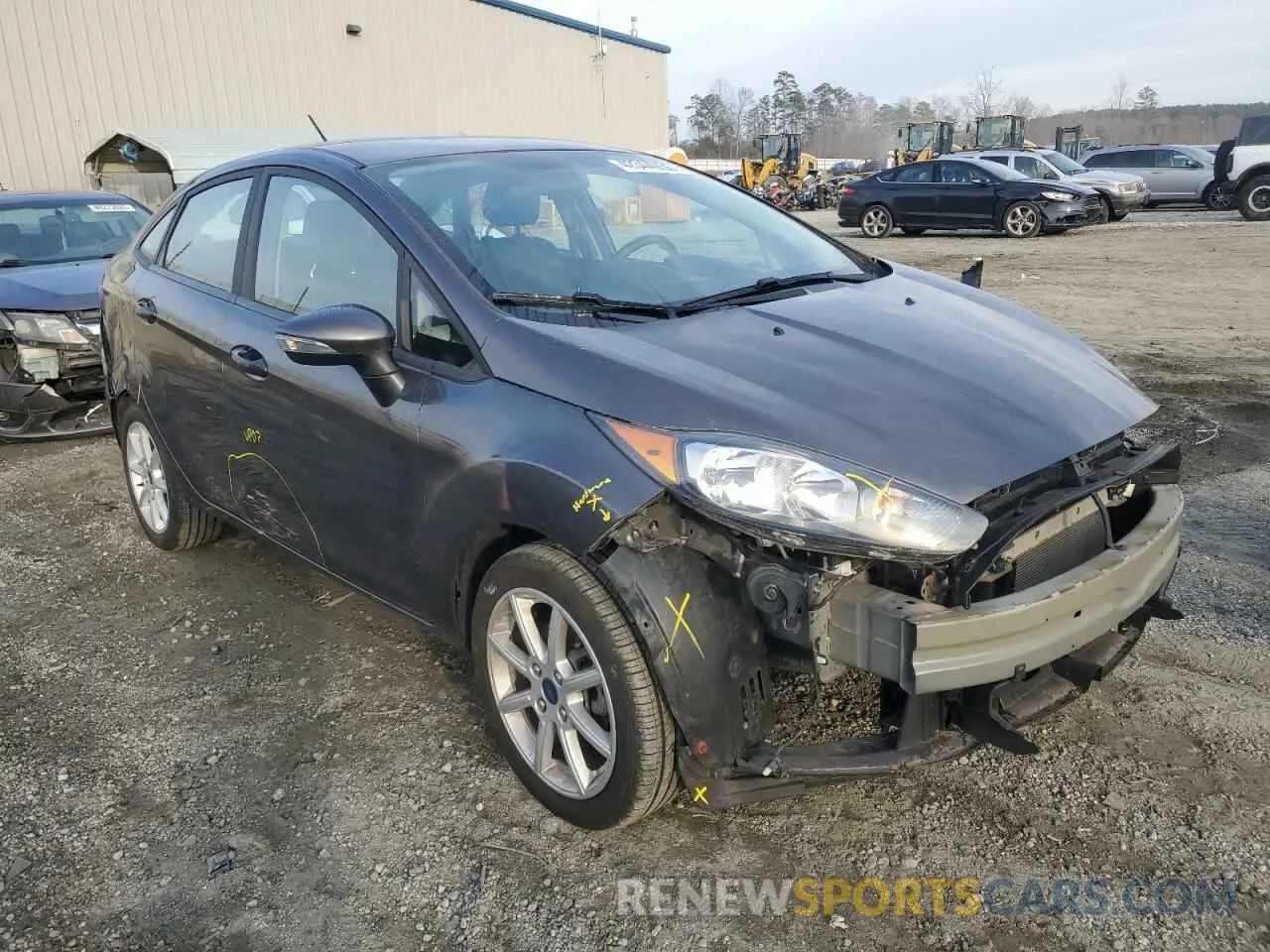4 Photograph of a damaged car 3FADP4BJXKM160418 FORD FIESTA 2019