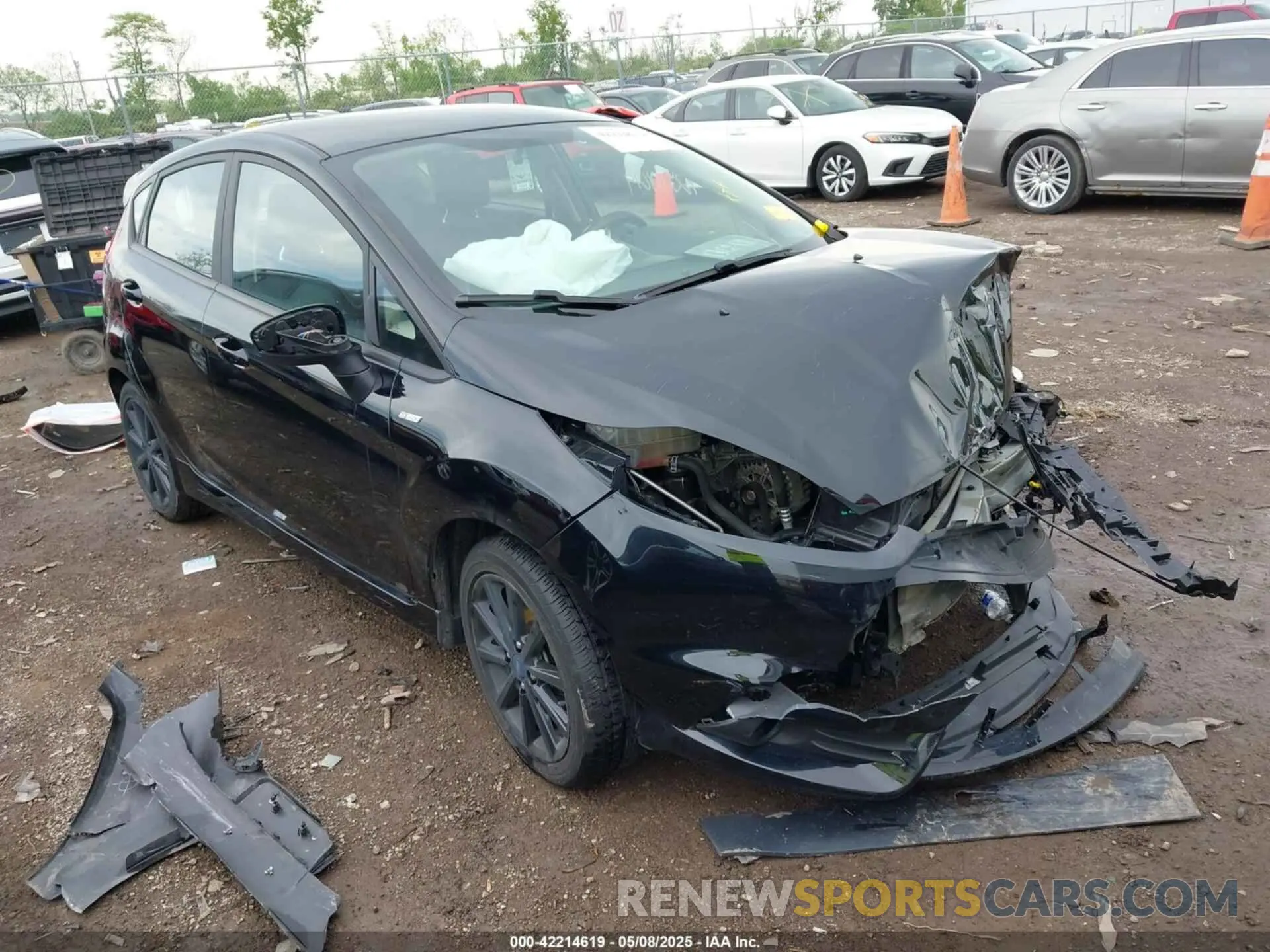 1 Photograph of a damaged car 3FADP4DJ4KM153509 FORD FIESTA 2019
