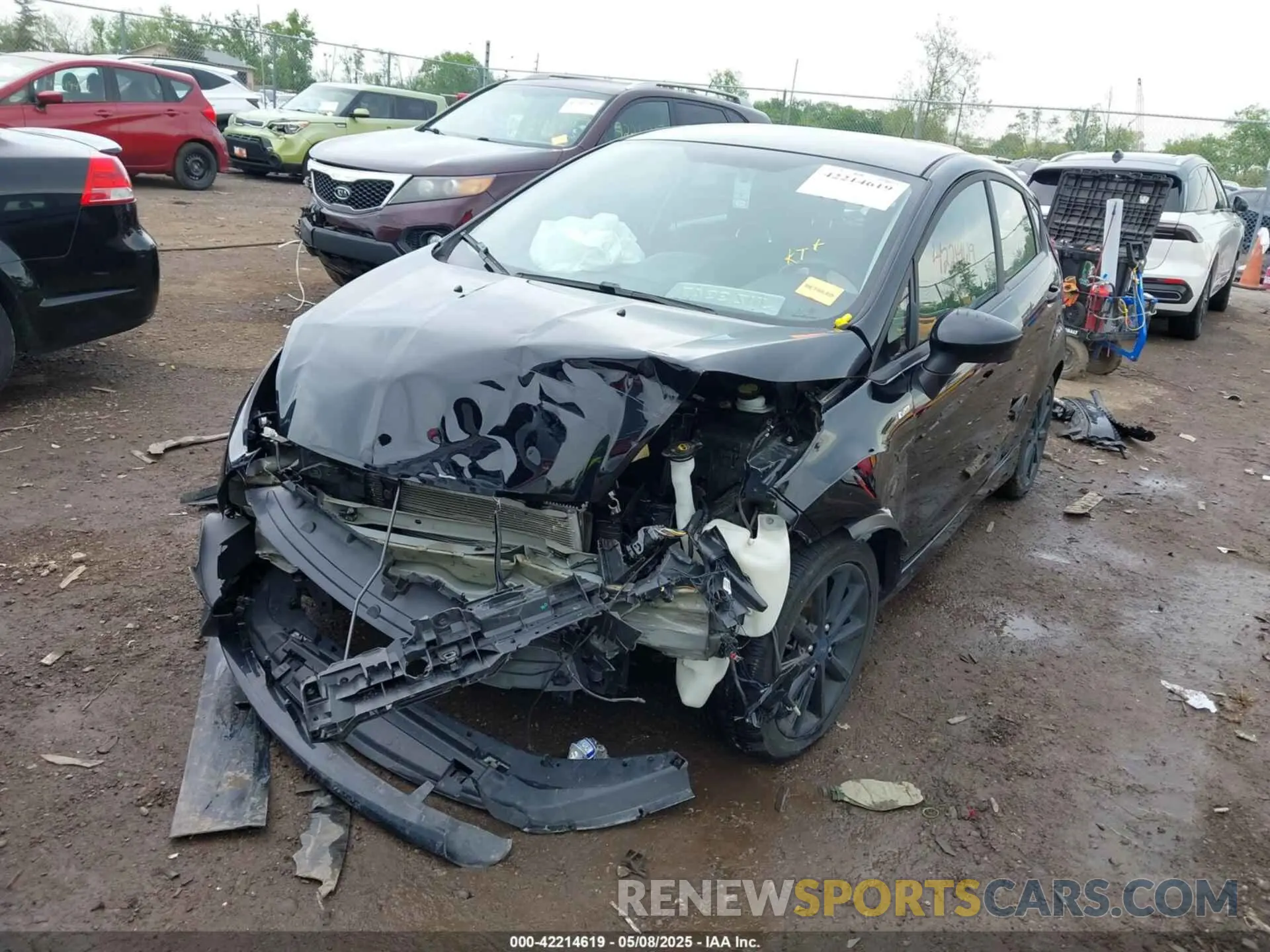 2 Photograph of a damaged car 3FADP4DJ4KM153509 FORD FIESTA 2019