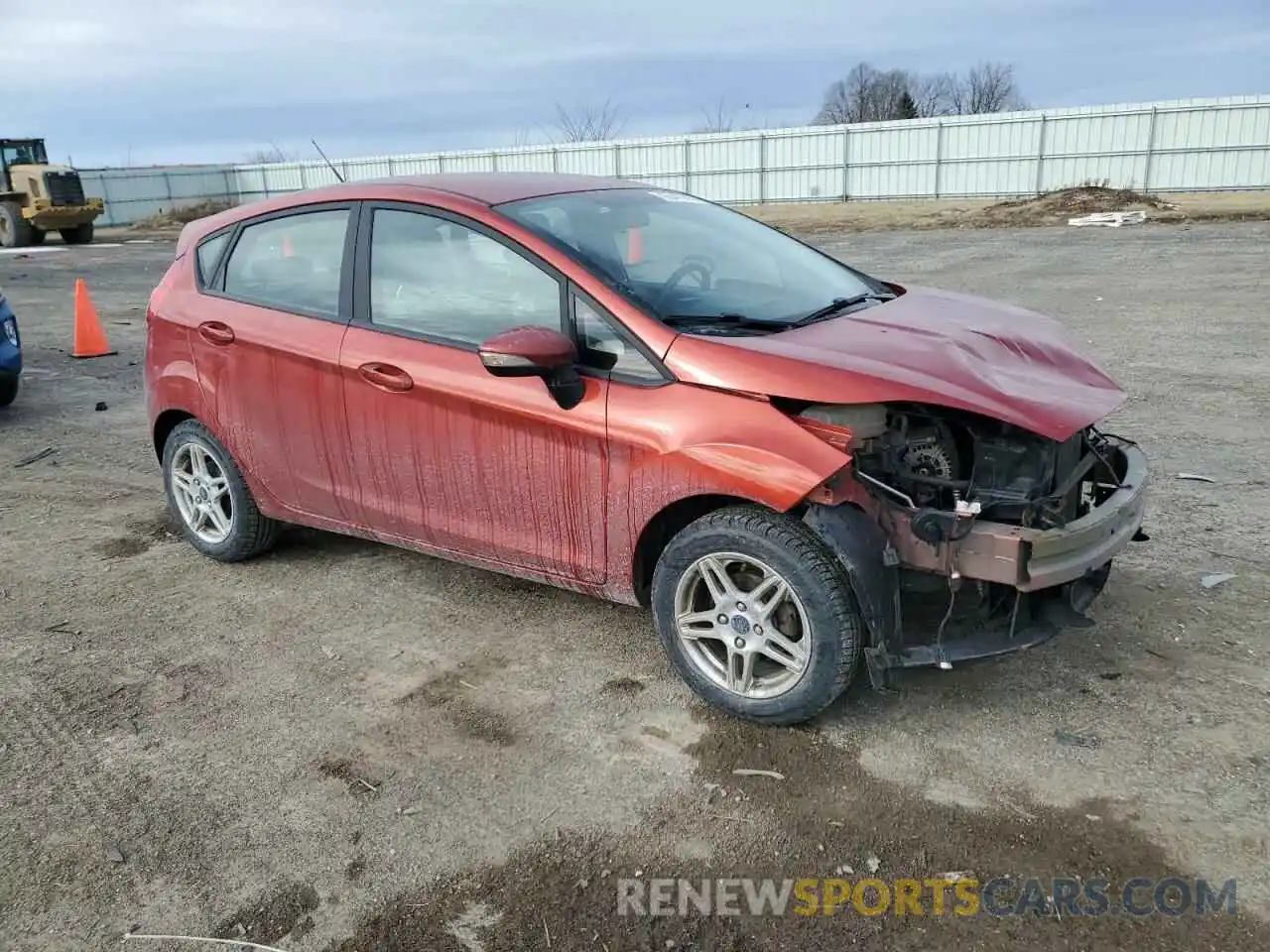 4 Photograph of a damaged car 3FADP4EJ0KM120988 FORD FIESTA 2019