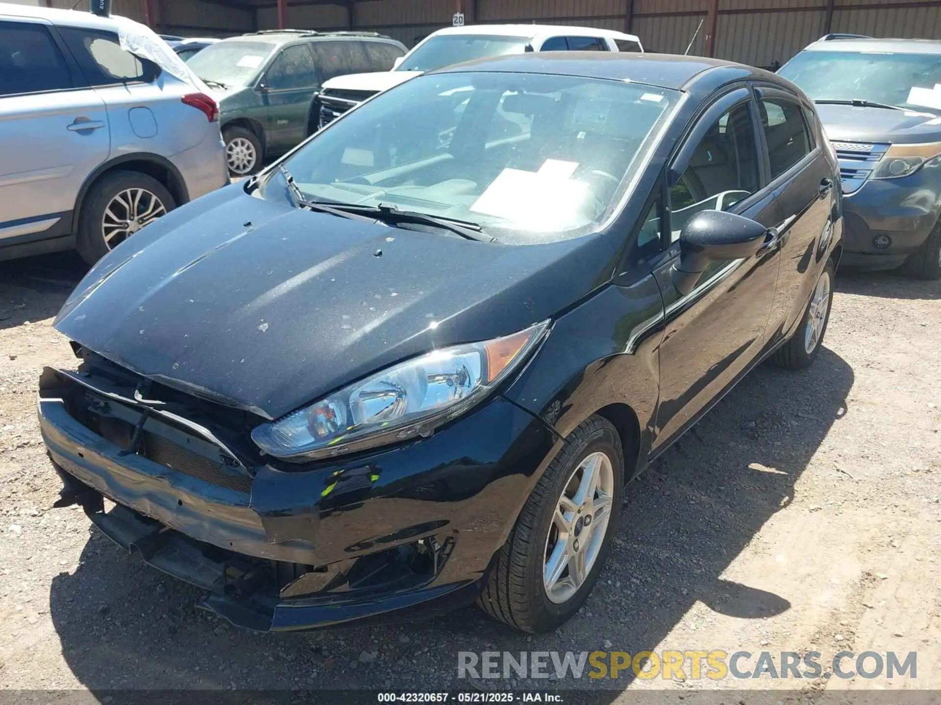 2 Photograph of a damaged car 3FADP4EJ0KM125724 FORD FIESTA 2019