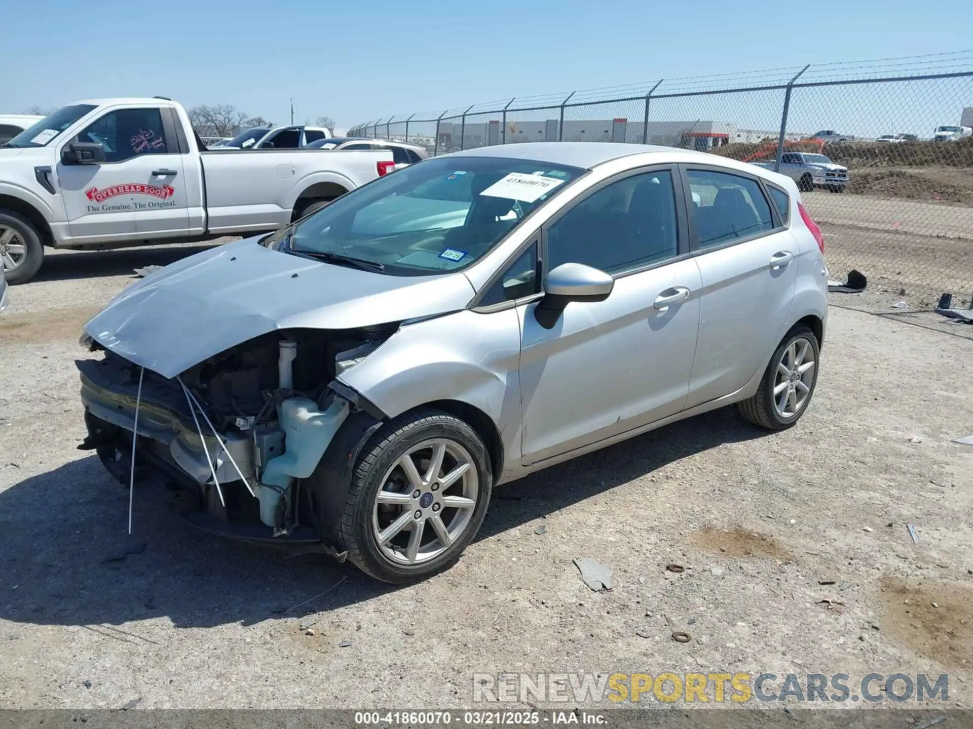 2 Photograph of a damaged car 3FADP4EJ0KM148614 FORD FIESTA 2019