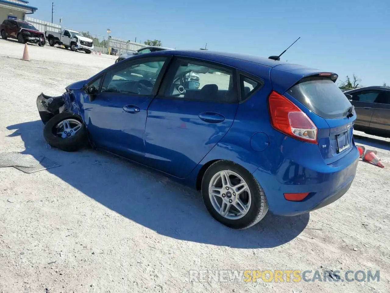 2 Photograph of a damaged car 3FADP4EJ1KM114777 FORD FIESTA 2019