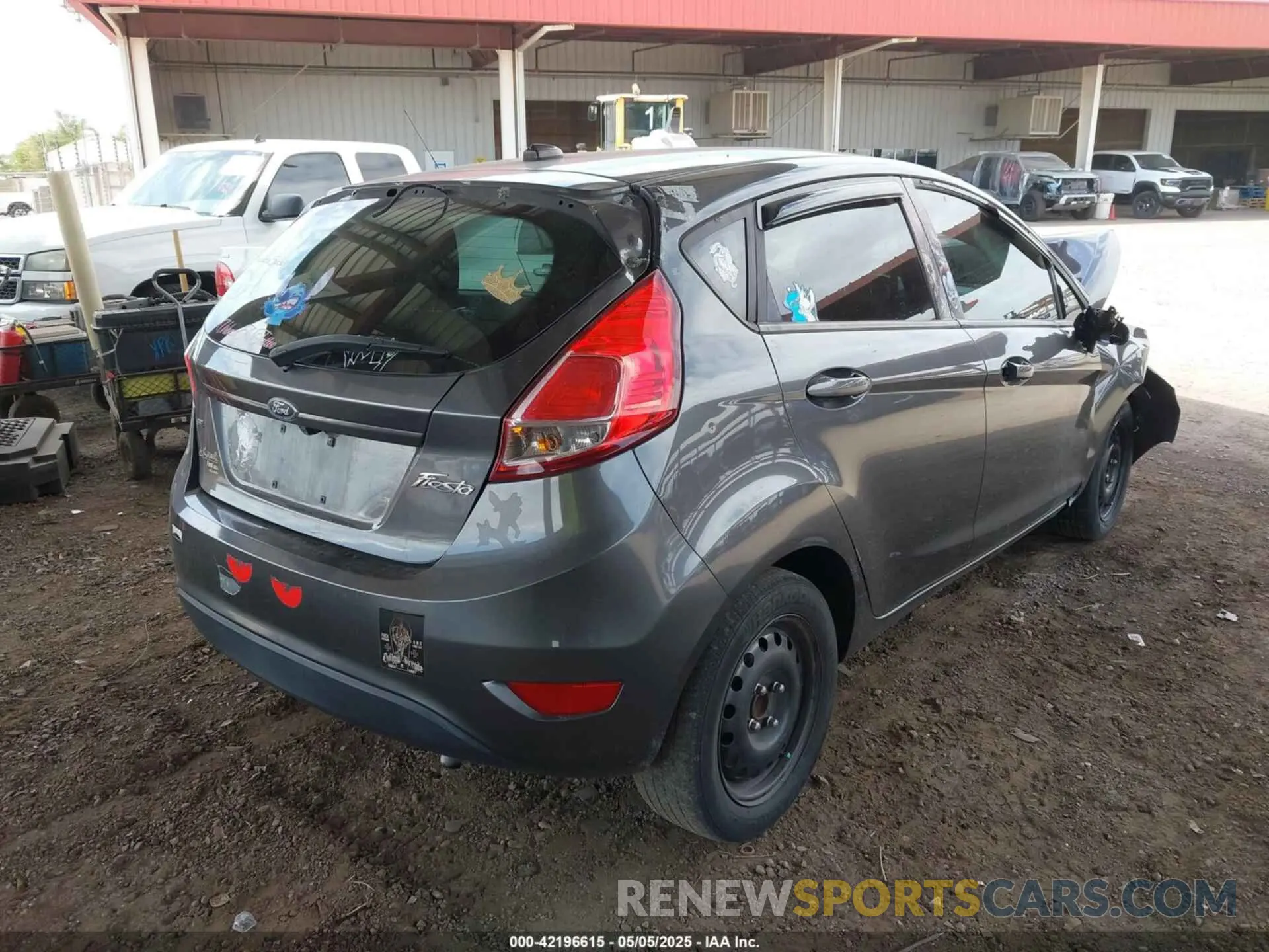 4 Photograph of a damaged car 3FADP4EJ1KM142577 FORD FIESTA 2019