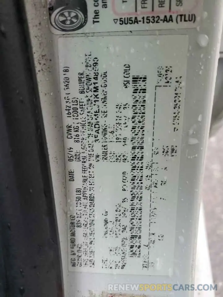 12 Photograph of a damaged car 3FADP4EJ1KM148590 FORD FIESTA 2019