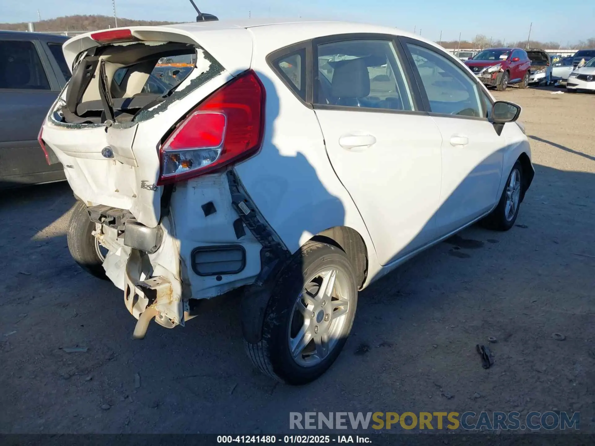 4 Photograph of a damaged car 3FADP4EJ1KM156883 FORD FIESTA 2019