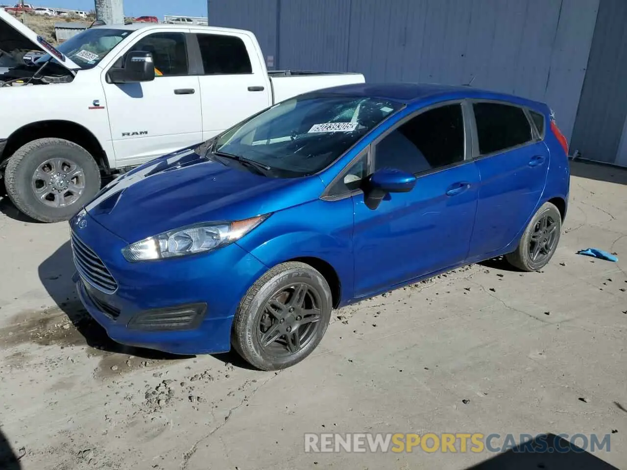 1 Photograph of a damaged car 3FADP4EJ2KM113122 FORD FIESTA 2019