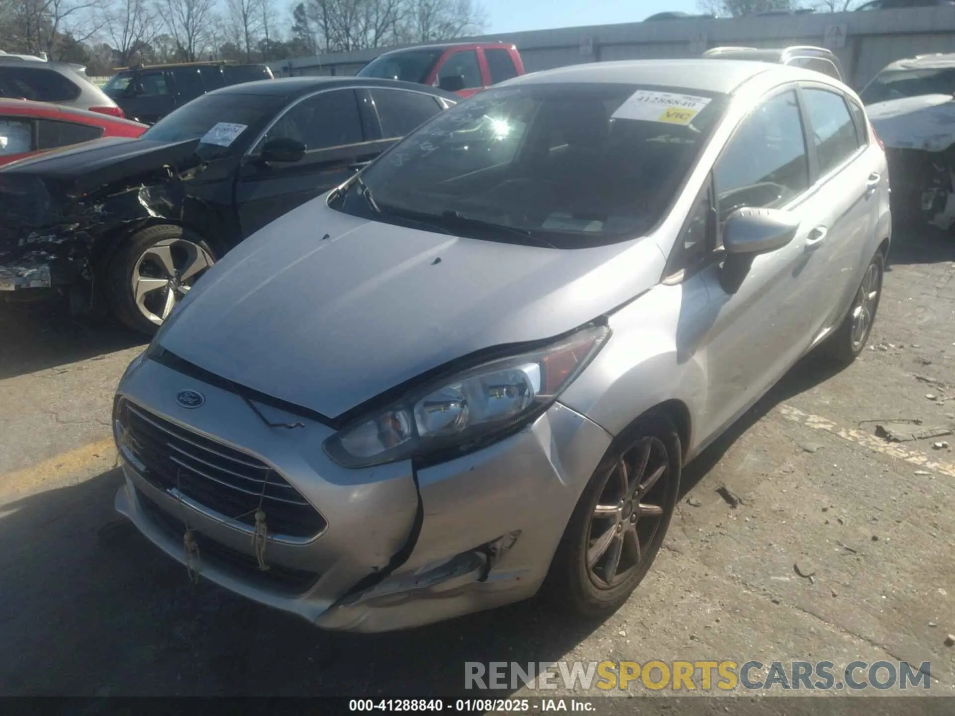 2 Photograph of a damaged car 3FADP4EJ2KM123973 FORD FIESTA 2019
