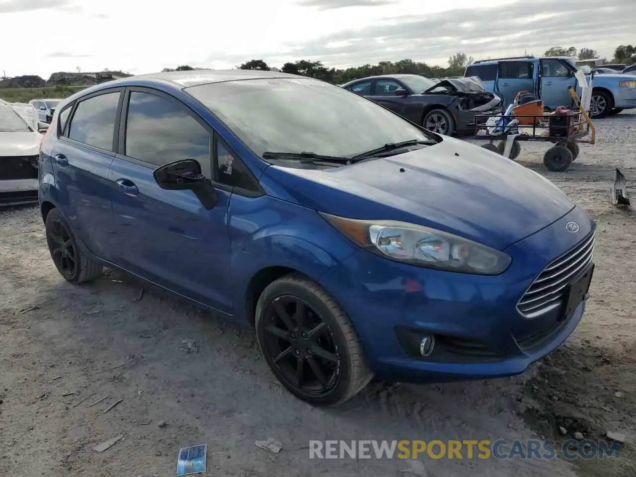 4 Photograph of a damaged car 3FADP4EJ2KM132589 FORD FIESTA 2019