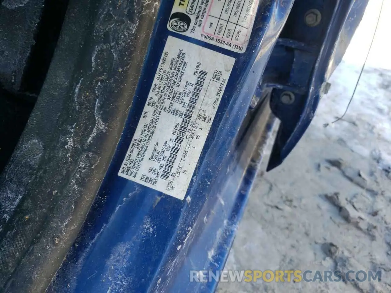 13 Photograph of a damaged car 3FADP4EJ3KM102209 FORD FIESTA 2019