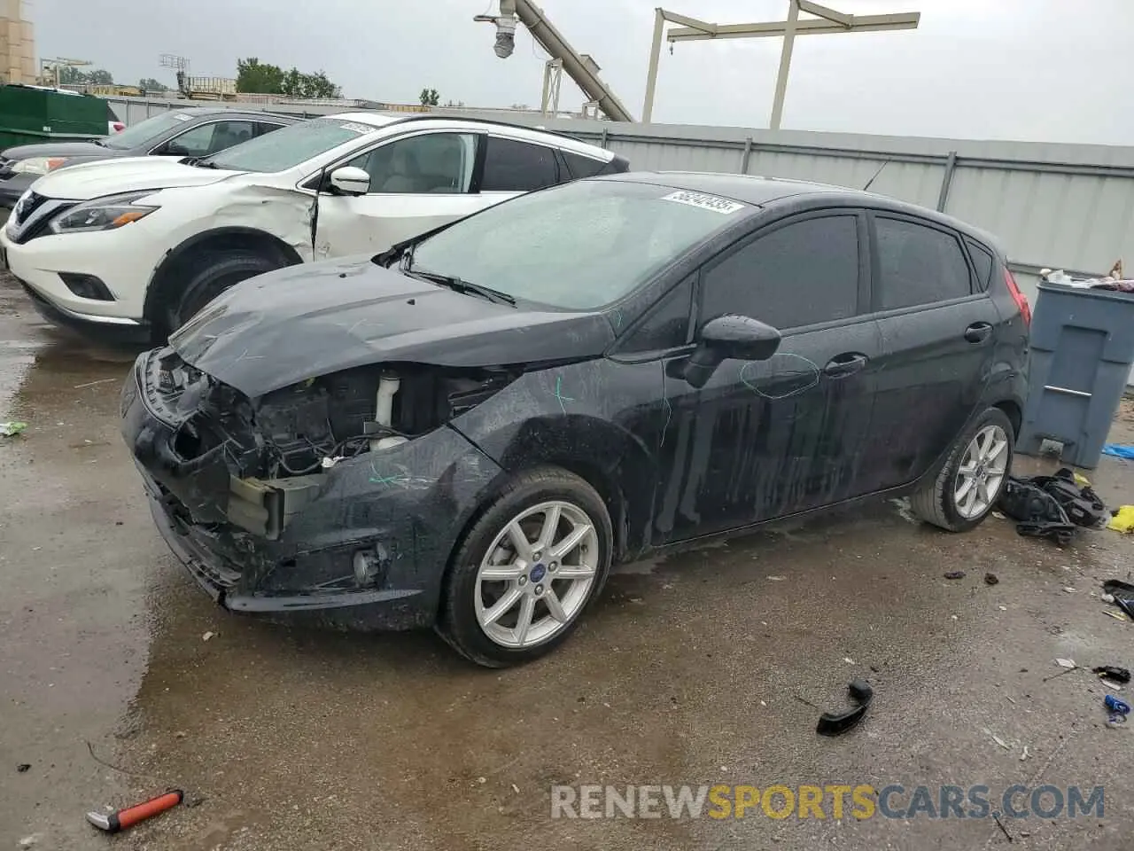1 Photograph of a damaged car 3FADP4EJ3KM136781 FORD FIESTA 2019
