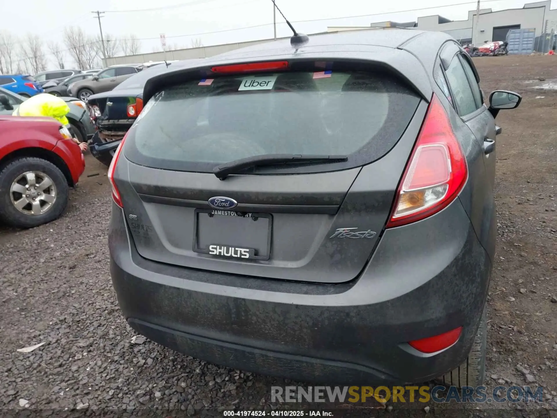 16 Photograph of a damaged car 3FADP4EJ3KM137591 FORD FIESTA 2019