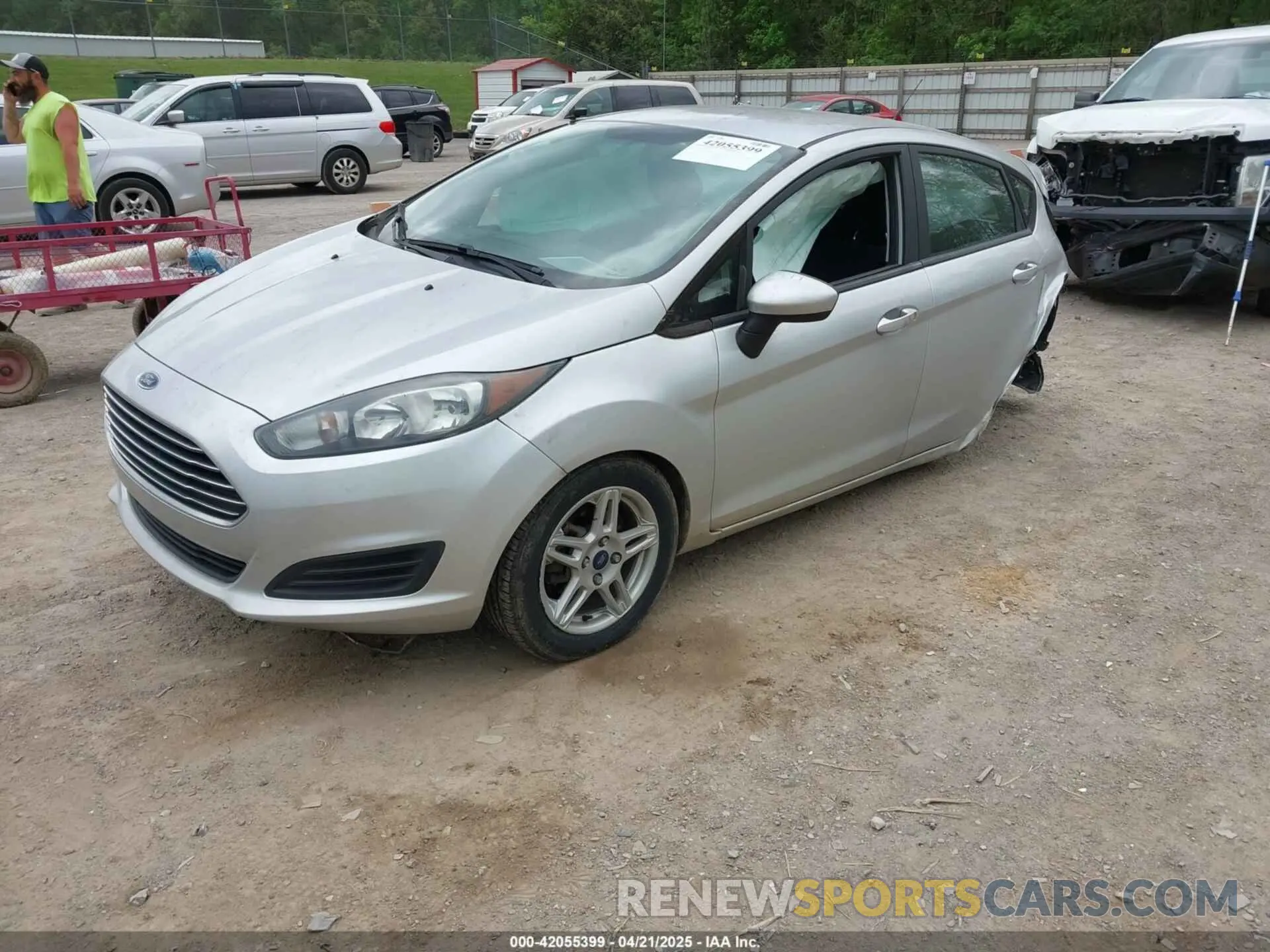 2 Photograph of a damaged car 3FADP4EJ3KM145397 FORD FIESTA 2019